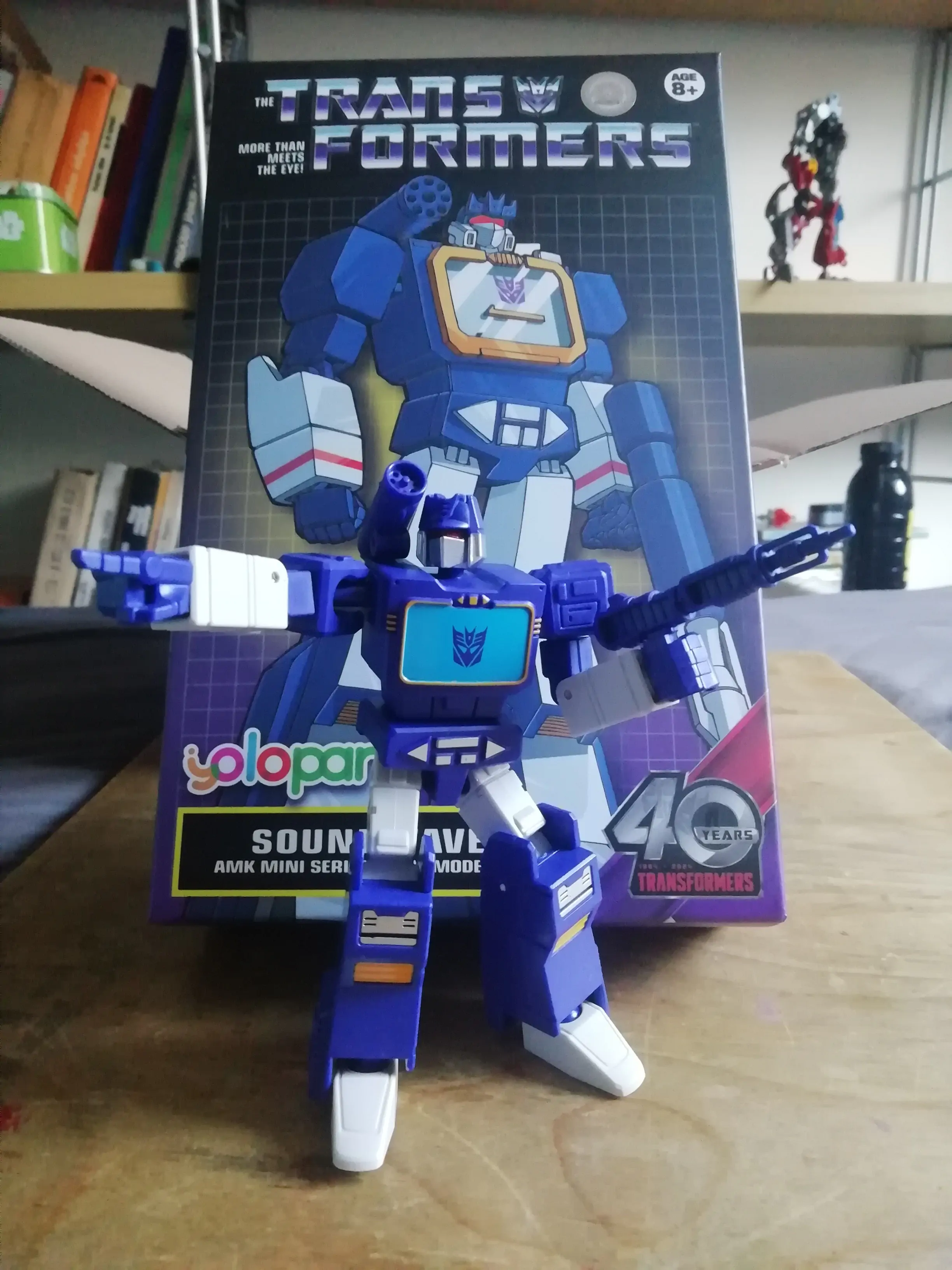 Transformers: Generation One AMK Mini Series Plastikowy Model Zestaw Soundwave 11 cm zdjęcie produktu