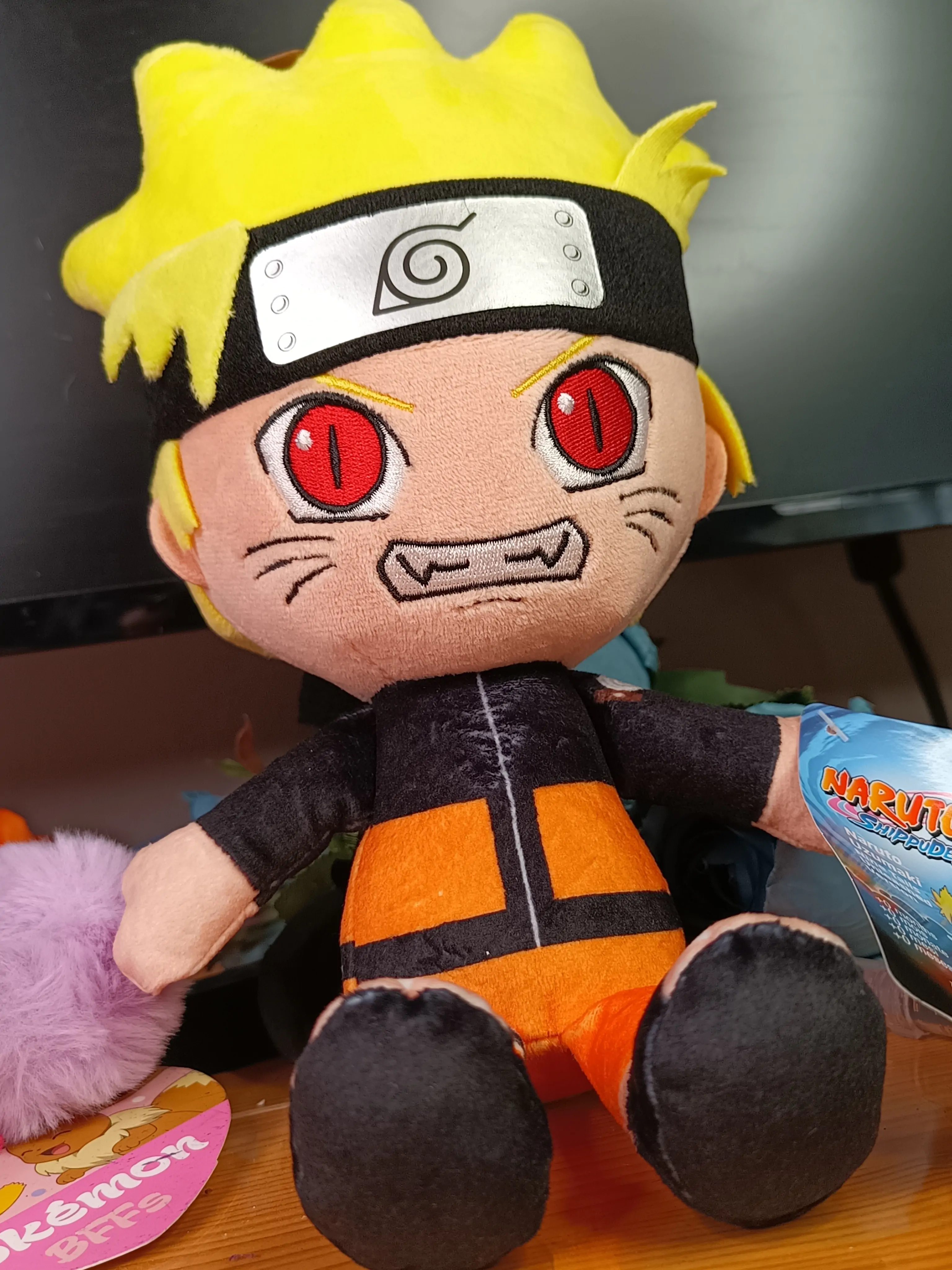 Naruto Shippuden Cuteforme Pluszowa Figurka Naruto Uzumaki Nine Tails Unleashed Version 29 cm zdjęcie produktu