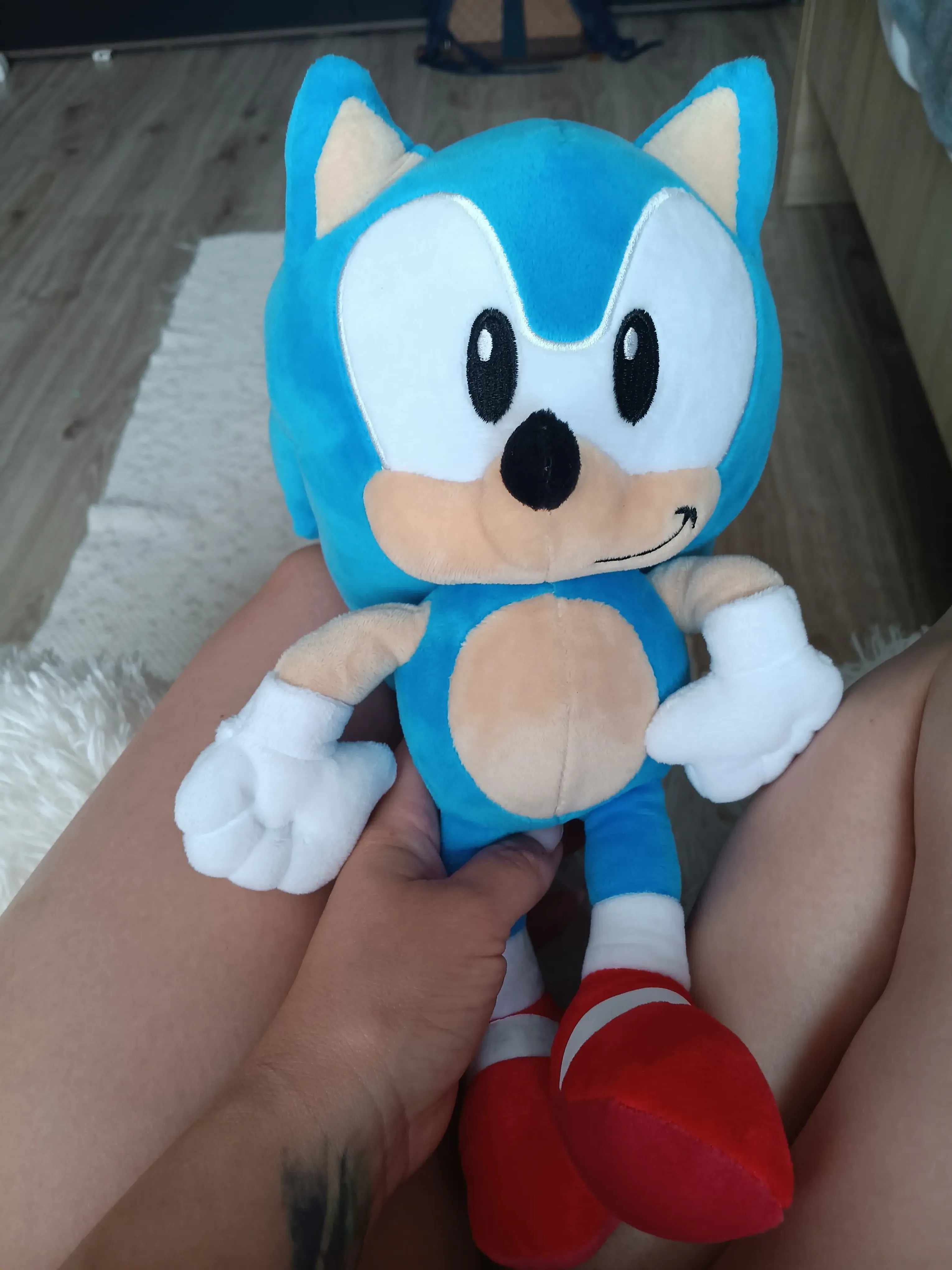 Miękka pluszowa zabawka Sonic 30 cm zdjęcie produktu