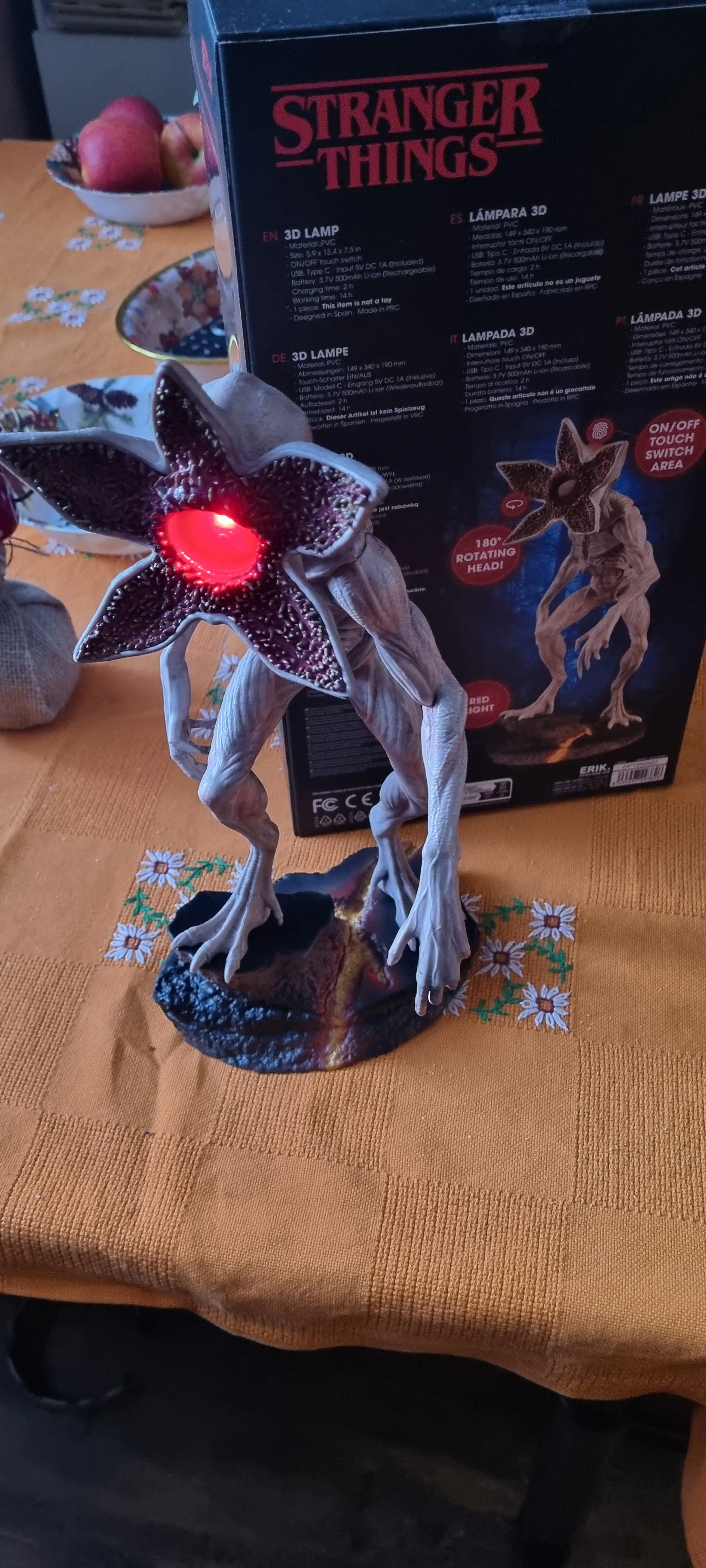 Lampa Stranger Things Demogorgon zdjęcie produktu