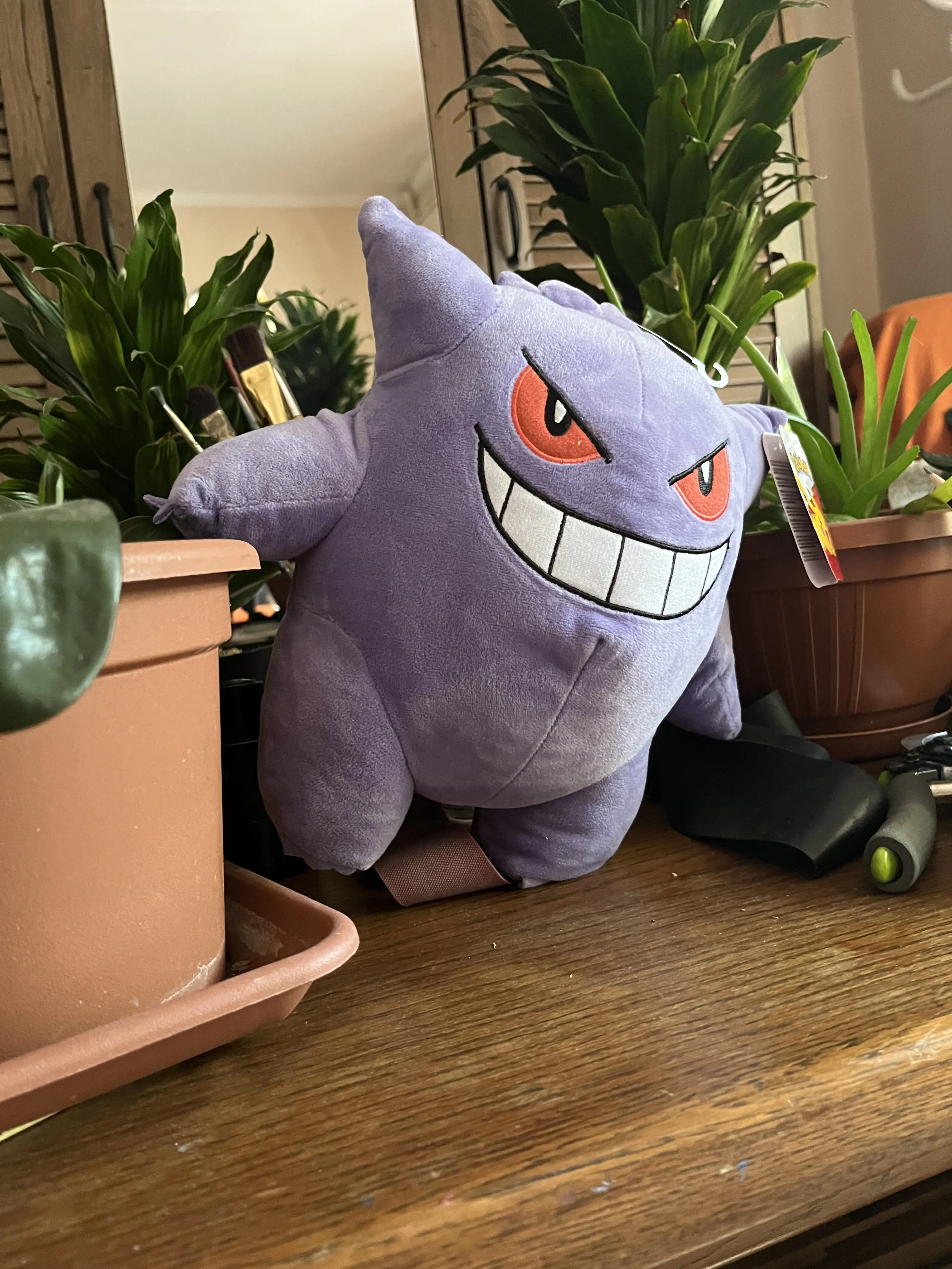 Pokemon Gengar pluszowa zabawka 24 cm zdjęcie produktu