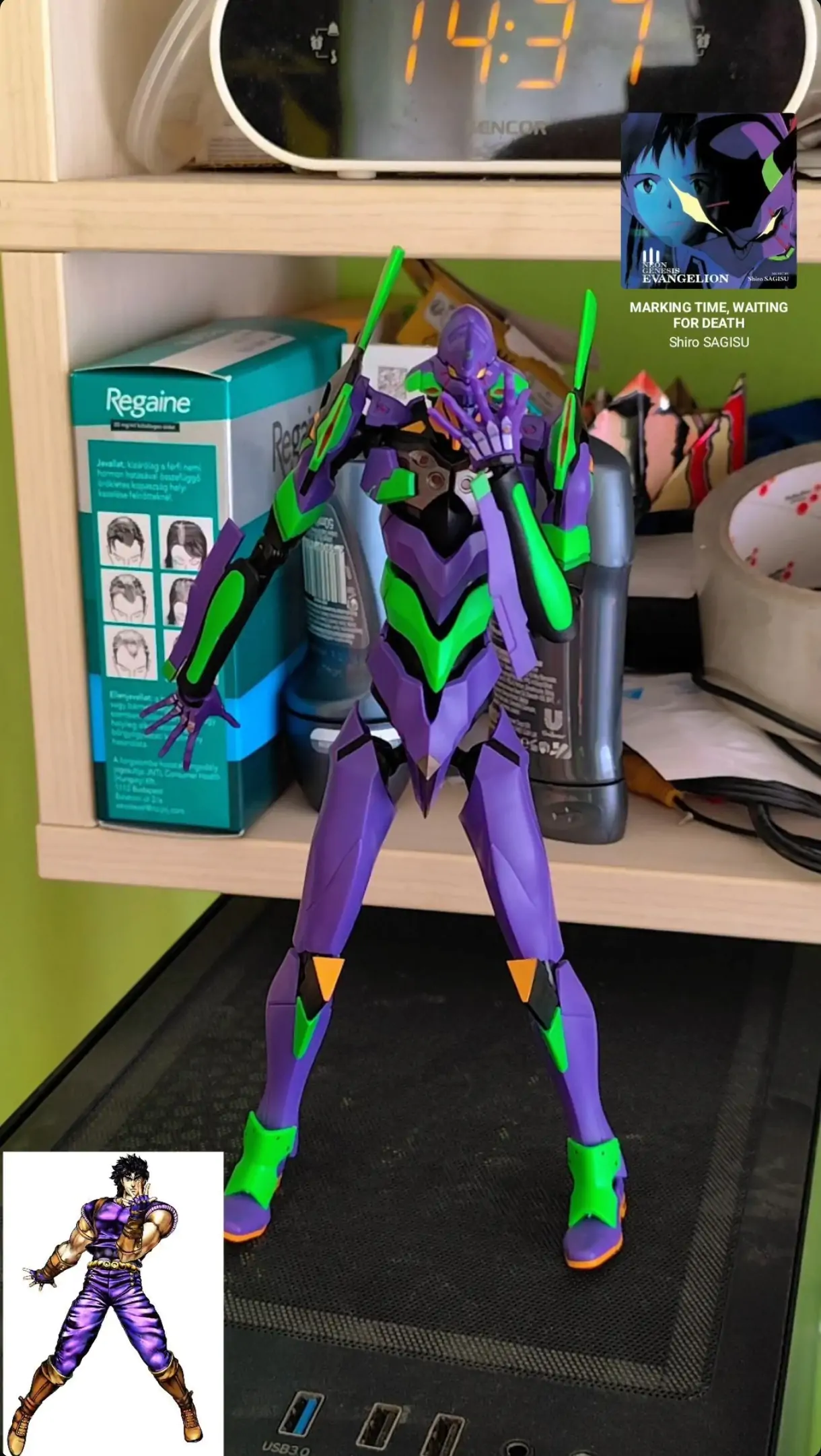 Neon Genesis Evangelion AMK Series Plastic Model Kit Eva-01 20 cm Model Plastikowy zdjęcie produktu