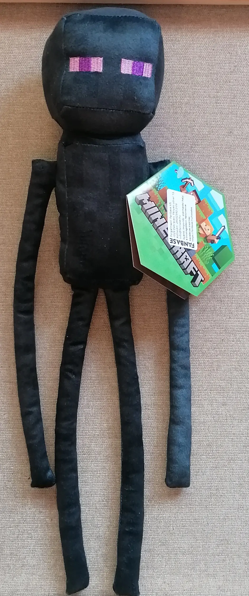 Minecraft Enderman pluszowa zabawka 37cm zdjęcie produktu