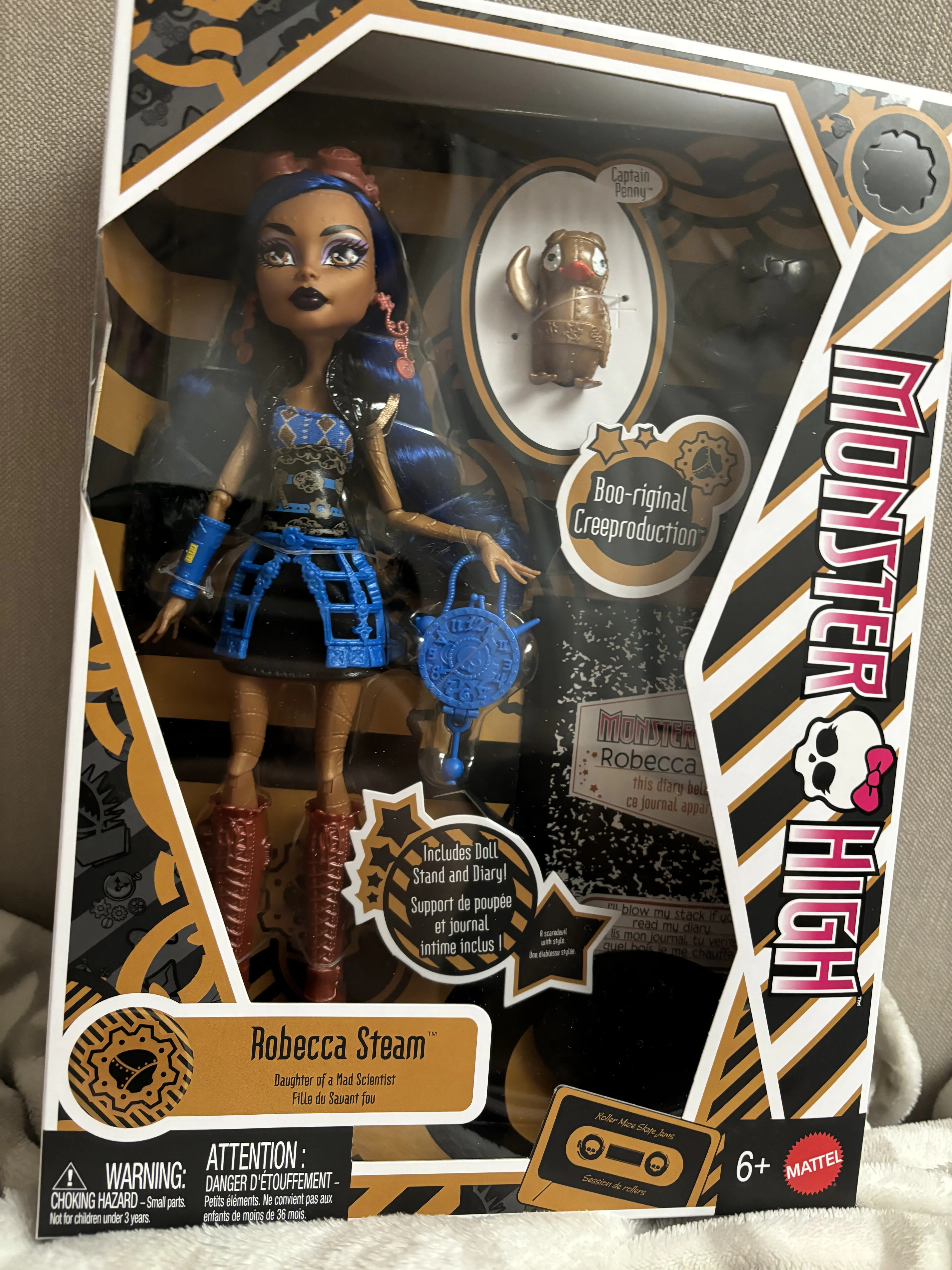 Monster High Kolekcjonerska Lalka Robecca Steam zdjęcie produktu