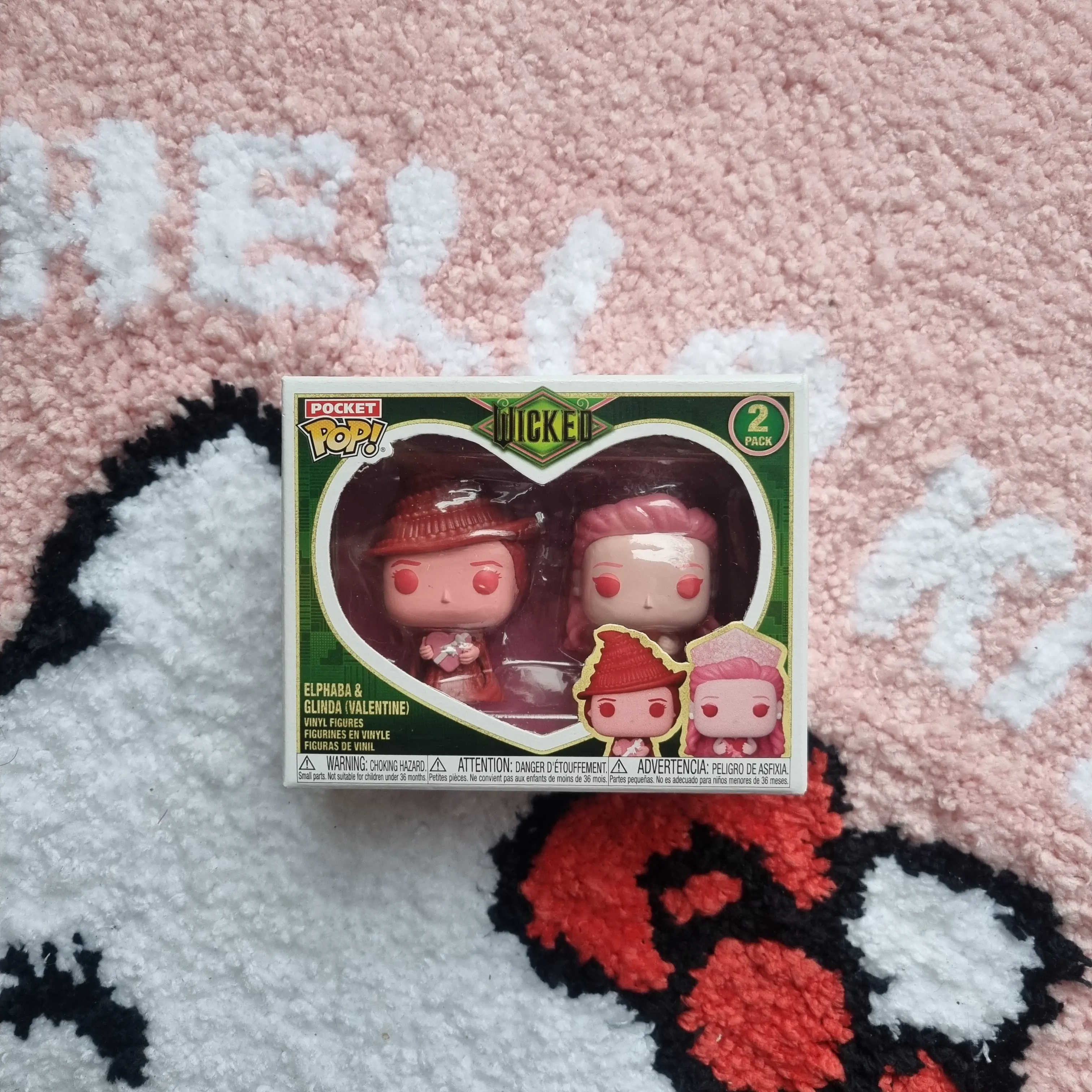 Zestaw figurek winylowych Wicked Pocket Funko POP! 2-Pack Valentines 4 cm zdjęcie produktu