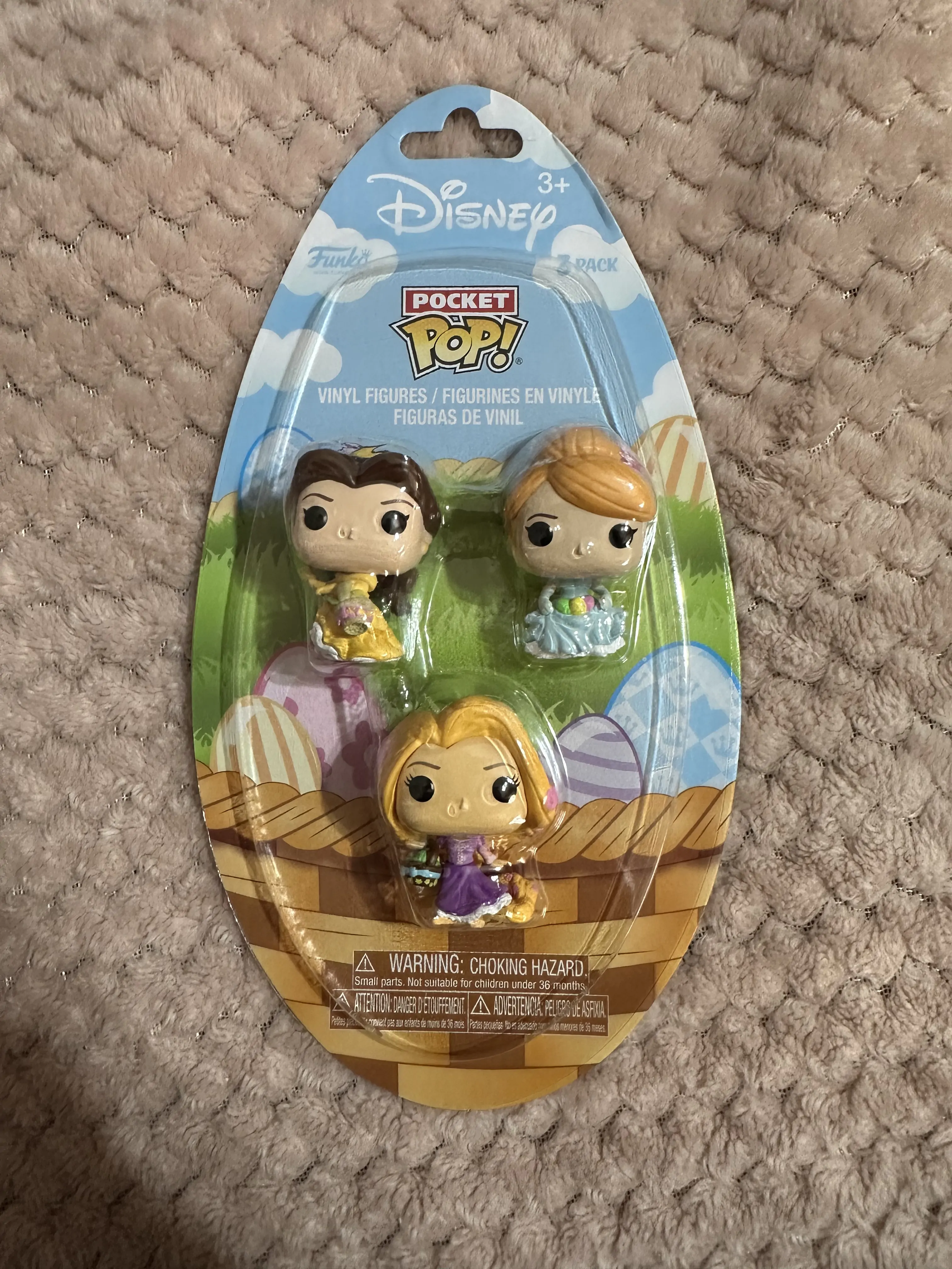 Disney Pocket Funko POP! Figurka Vinyl 3-Pack Egg Princess 4 cm zdjęcie produktu