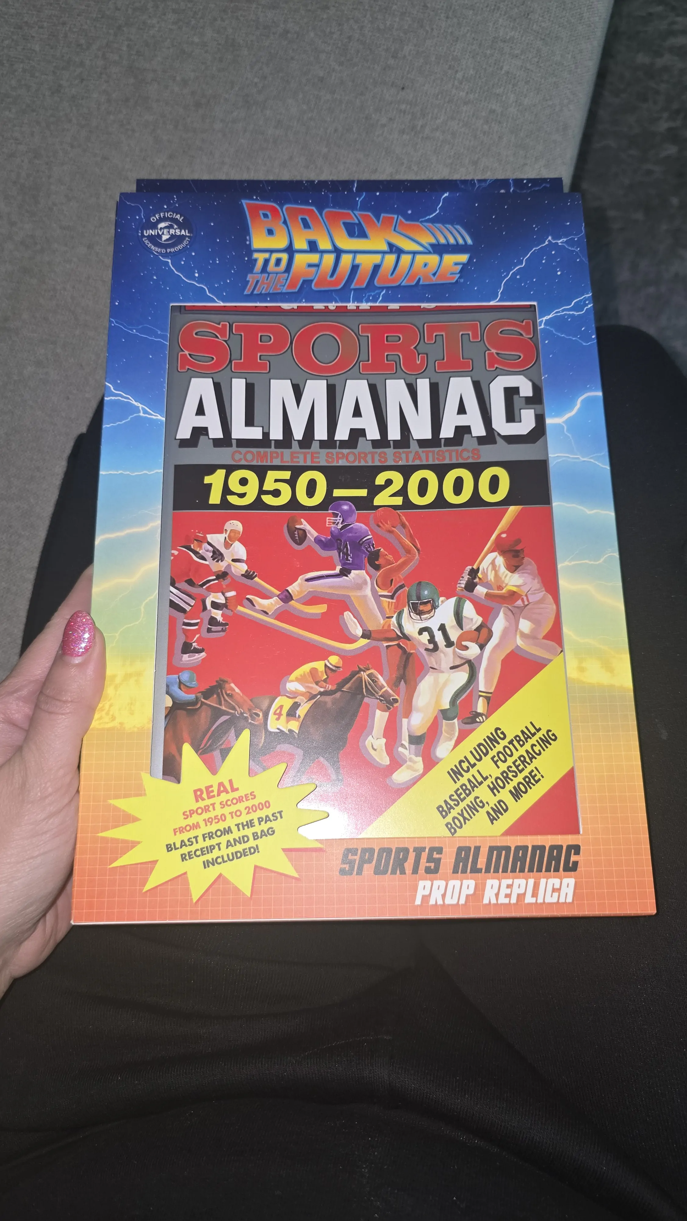 Back To The Future Prop Replica 1/1 Almanach Sportowy zdjęcie produktu