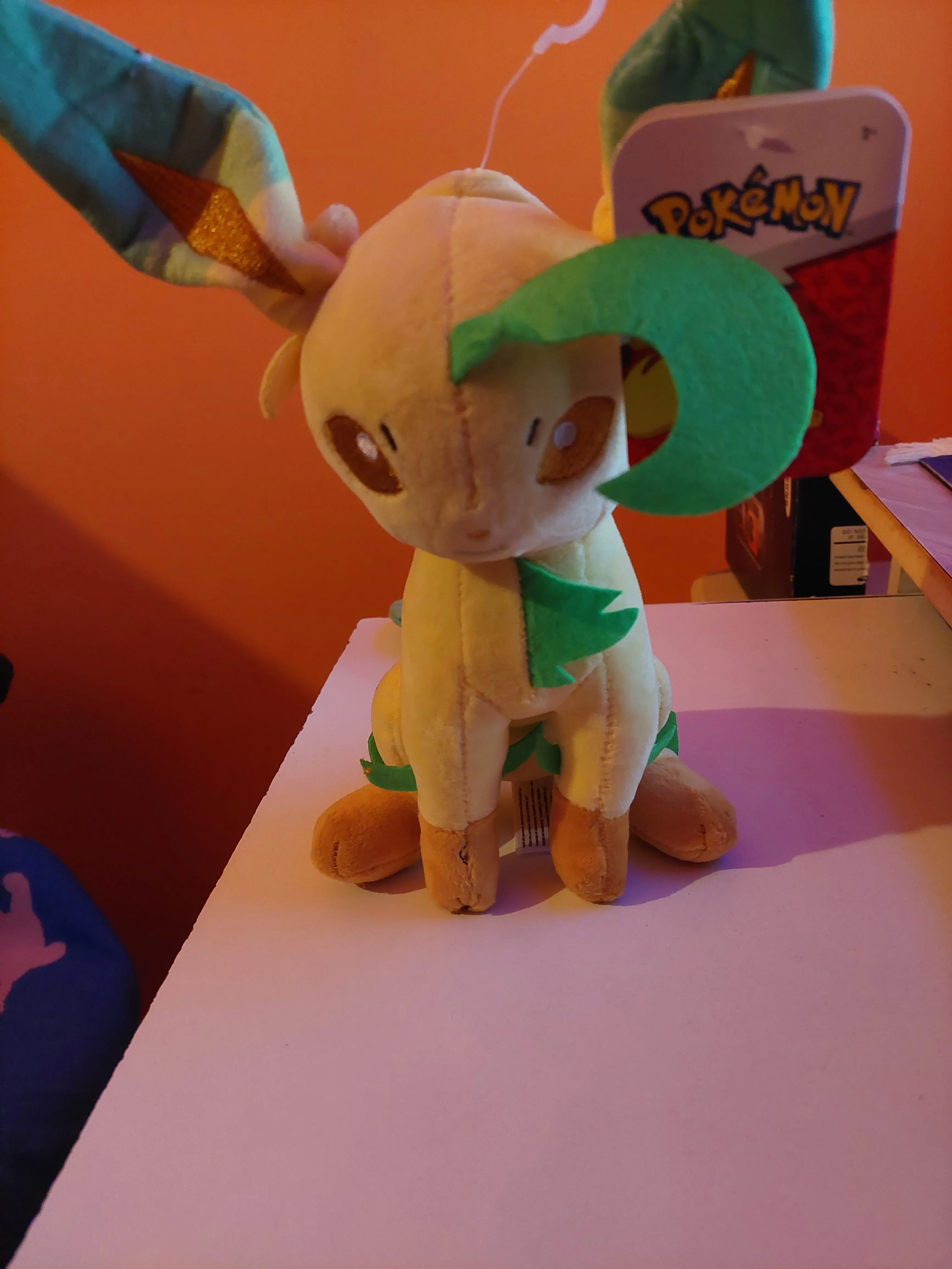 Pluszowa zabawka Pokemon Leafeon 23 cm zdjęcie produktu