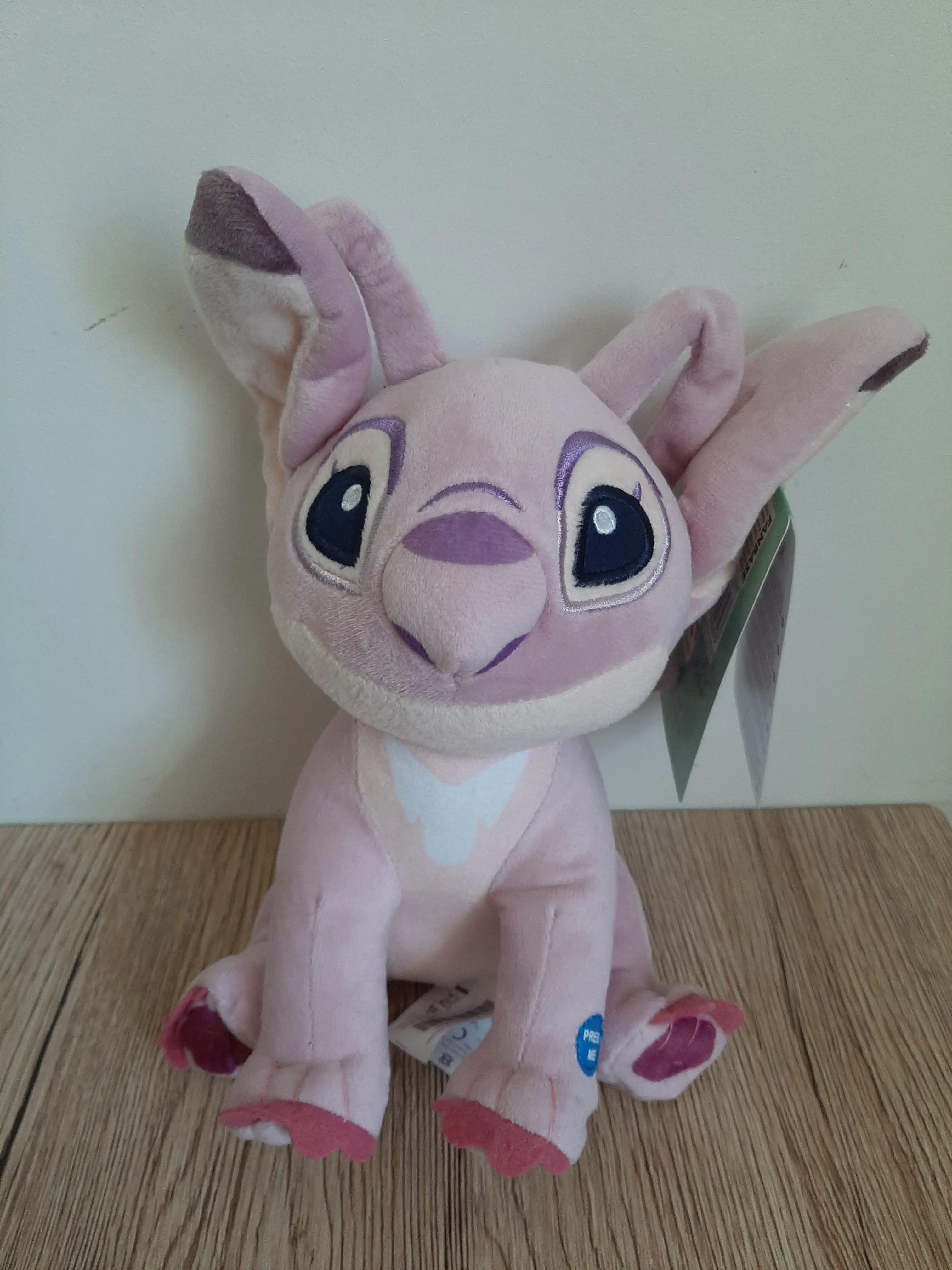 Disney Stitch Angel miękka pluszowa zabawka z dźwiękiem 20 cm zdjęcie produktu