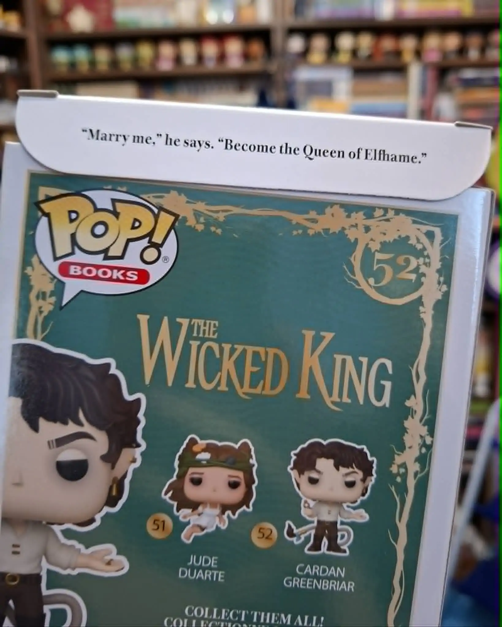 Figurka Funko POP The Folk of the Air The Wicked King Cardan Greenbriar zdjęcie produktu