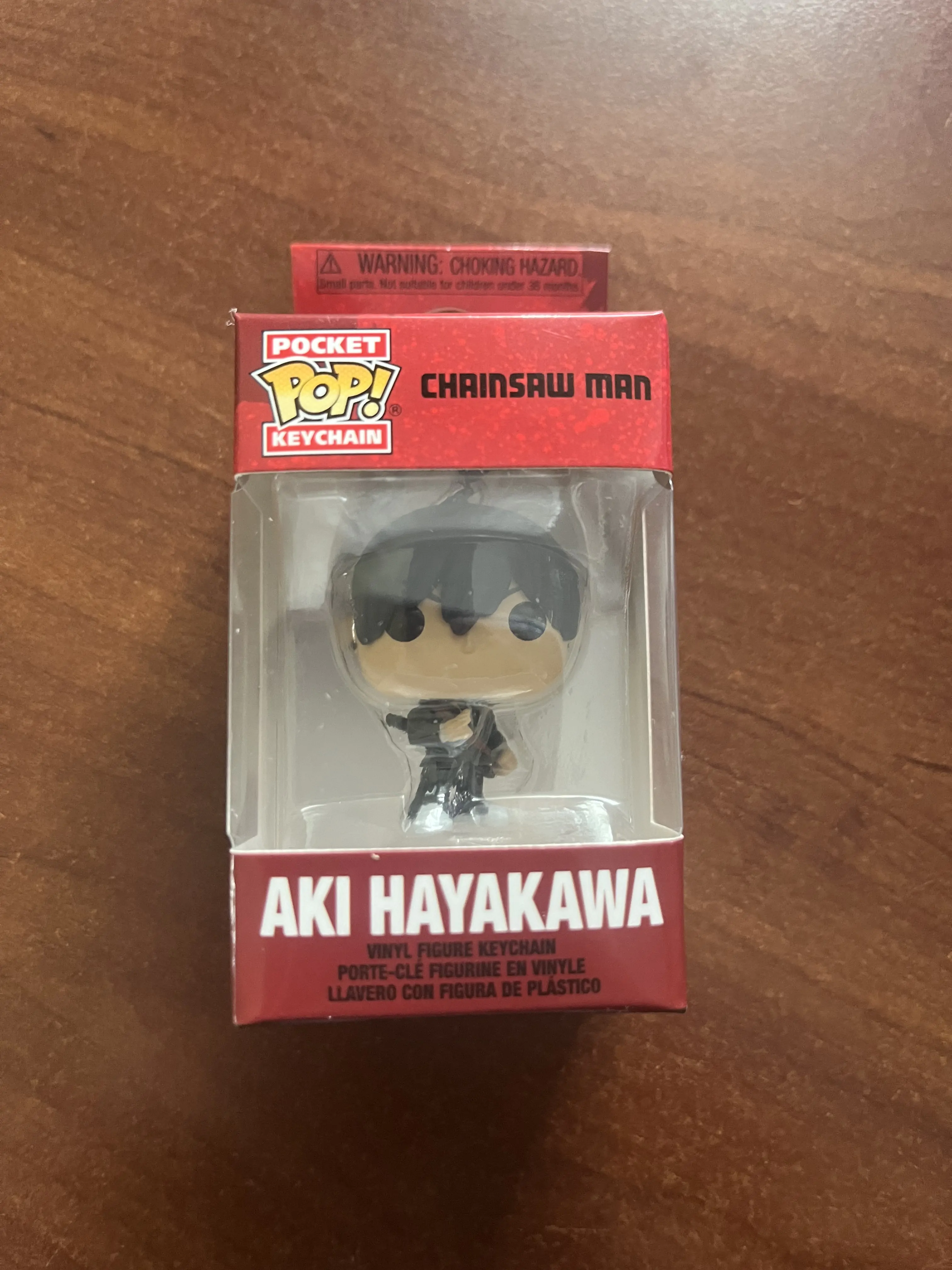 Kieszonkowy Funko POP Brelok Chainsaw Man Aki Hayakawa zdjęcie produktu