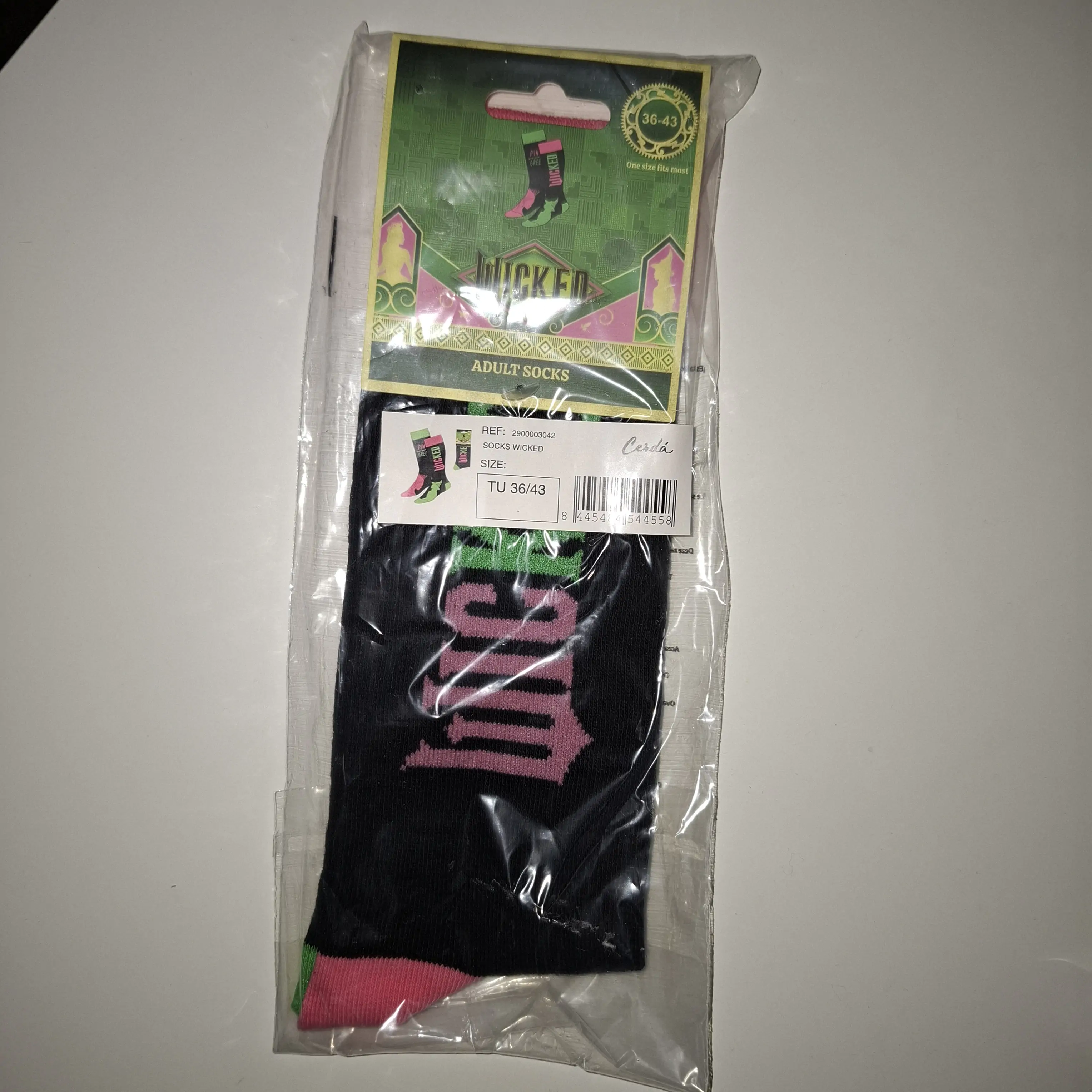 Wicked Socks Różowe pasują do Zielonego 36-43 zdjęcie produktu