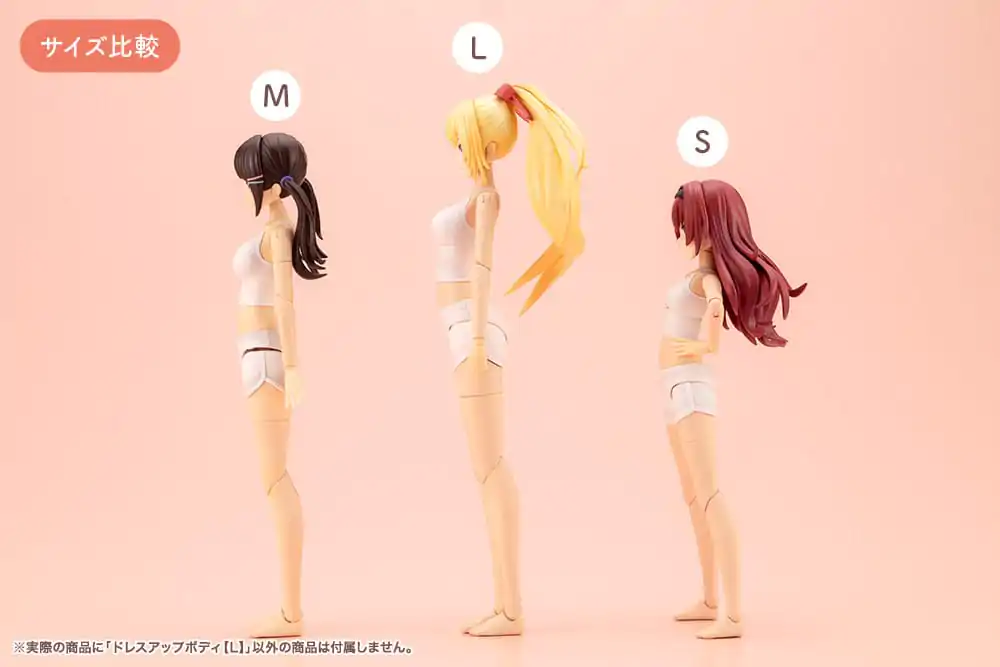 Sousai Shojo Teien Accessory Set dla figurek akcji 1/10 Dress Up Body Size L zdjęcie produktu