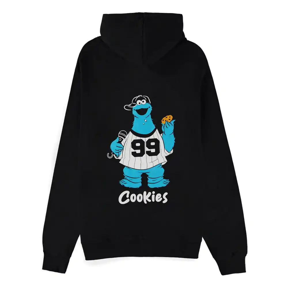 Sesame Street Cookie Monster 99 Ciasteczek Bluza z Kapturem na Zamek zdjęcie produktu