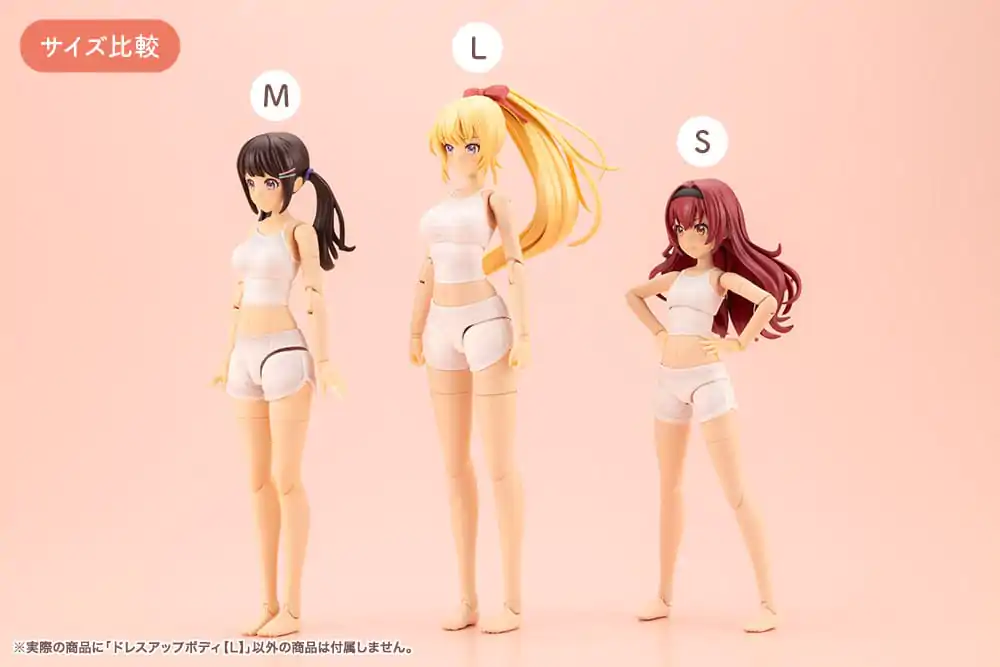 Sousai Shojo Teien Accessory Set dla figurek akcji 1/10 Dress Up Body Size L zdjęcie produktu