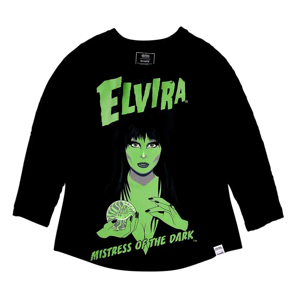 Elivira by Loungefly Koszulka Tee T-Shirt Unisex Shirred Raglan zdjęcie produktu