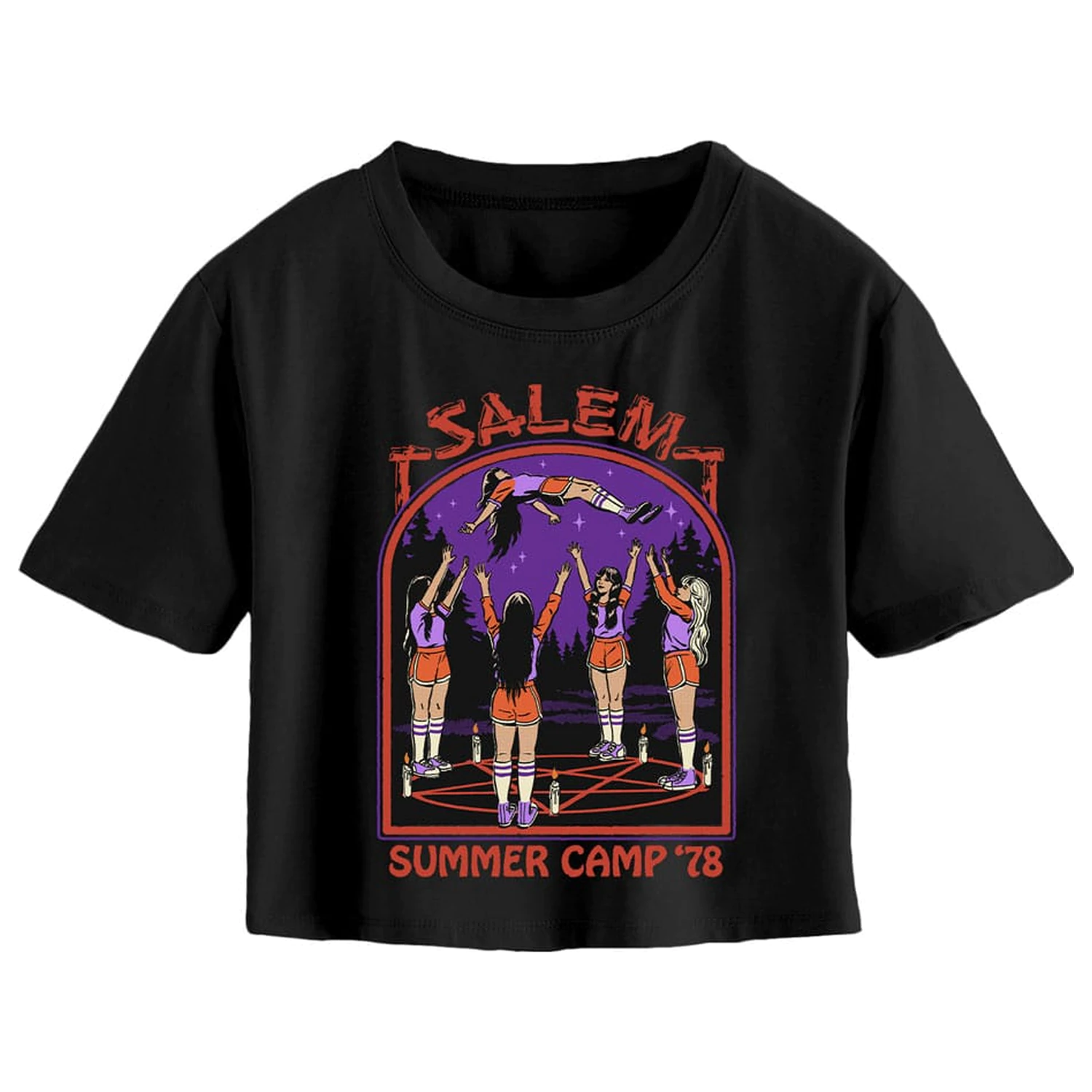 Steven Rhodes Cropped T-Shirt Salem Summer zdjęcie produktu