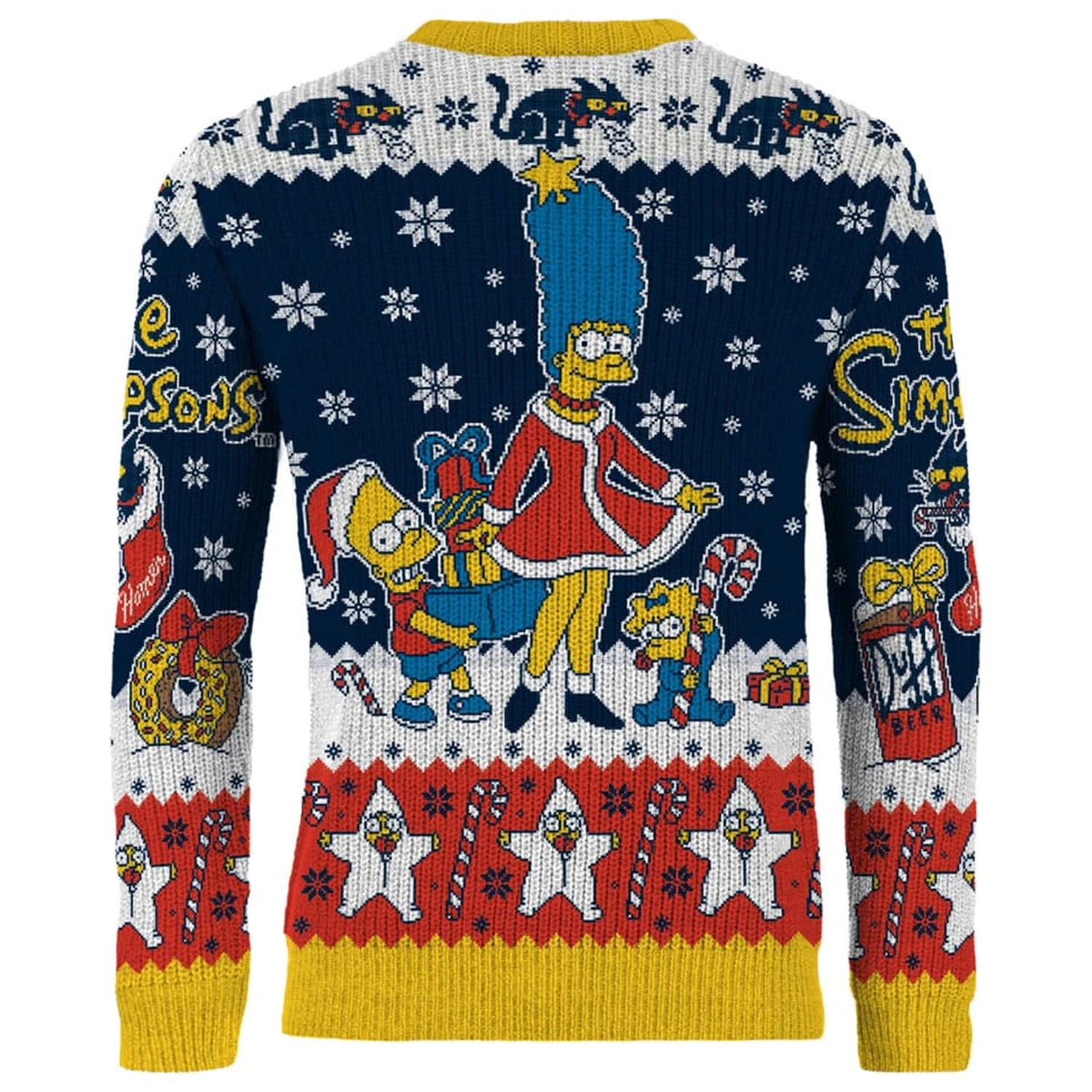 Simpsons świąteczny sweter D'oh Ho Ho! zdjęcie produktu