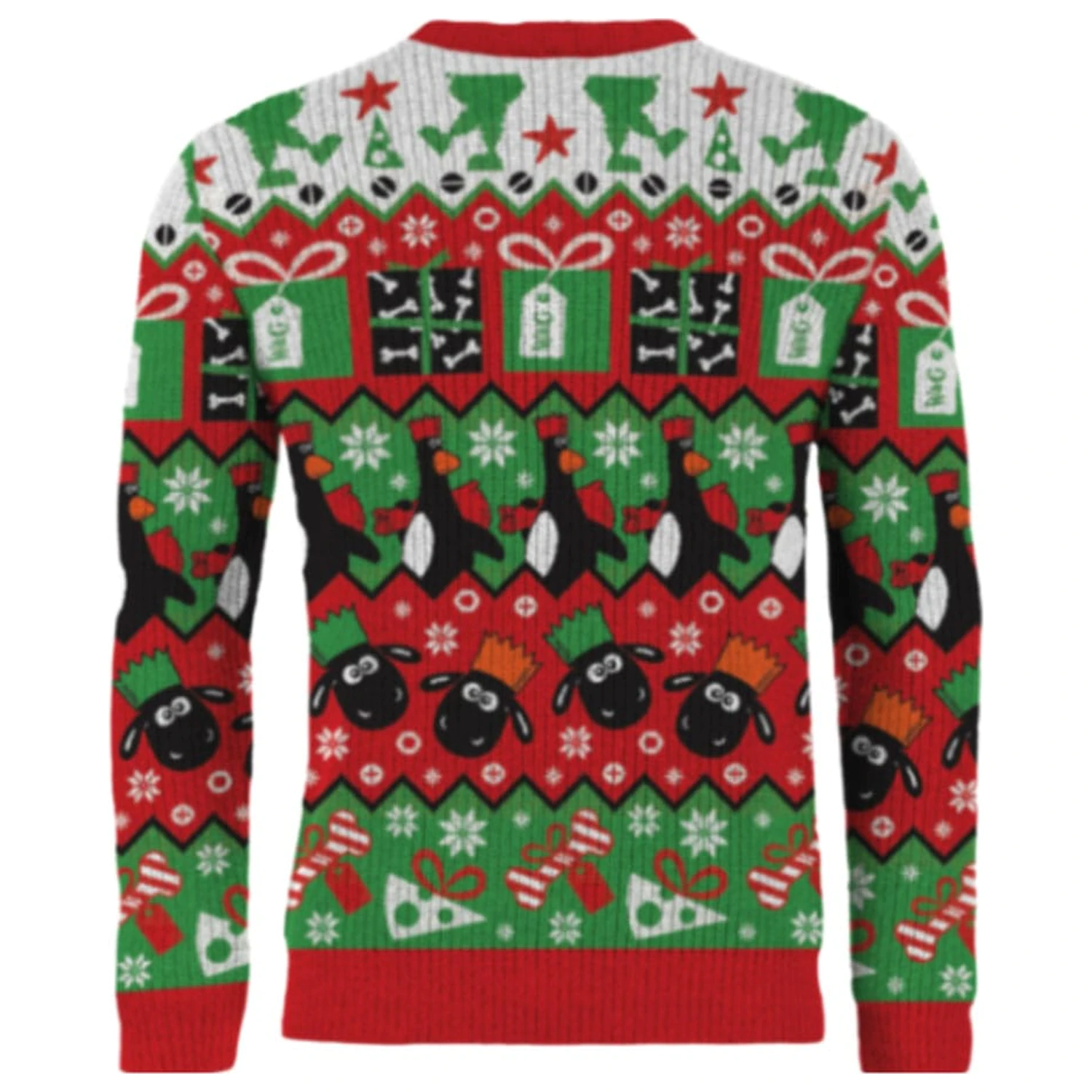 Wallace & Gromit świąteczny sweter Cracking Christmas Old Chum! zdjęcie produktu
