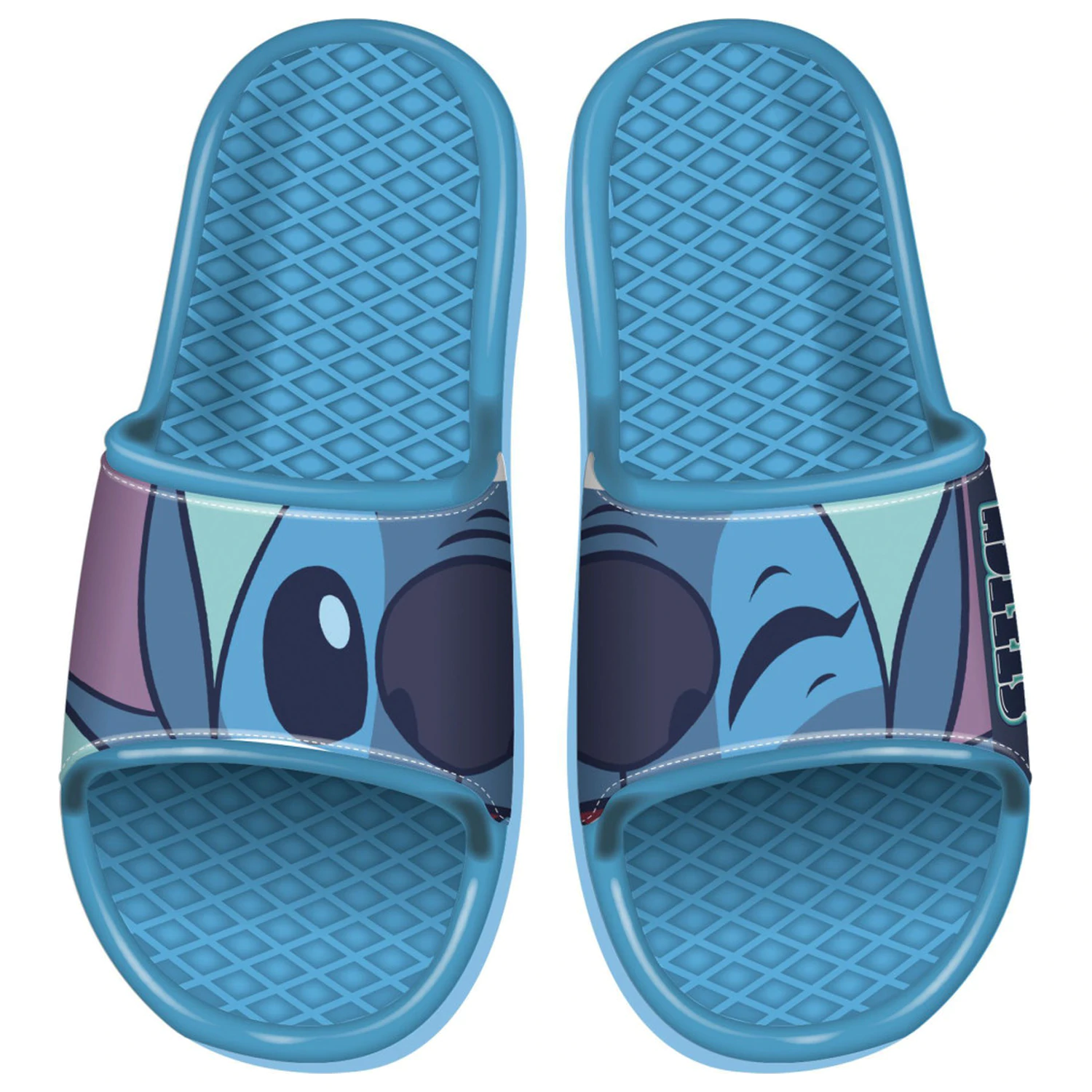Stitch Wink Blue kapcie dla dzieci zdjęcie produktu