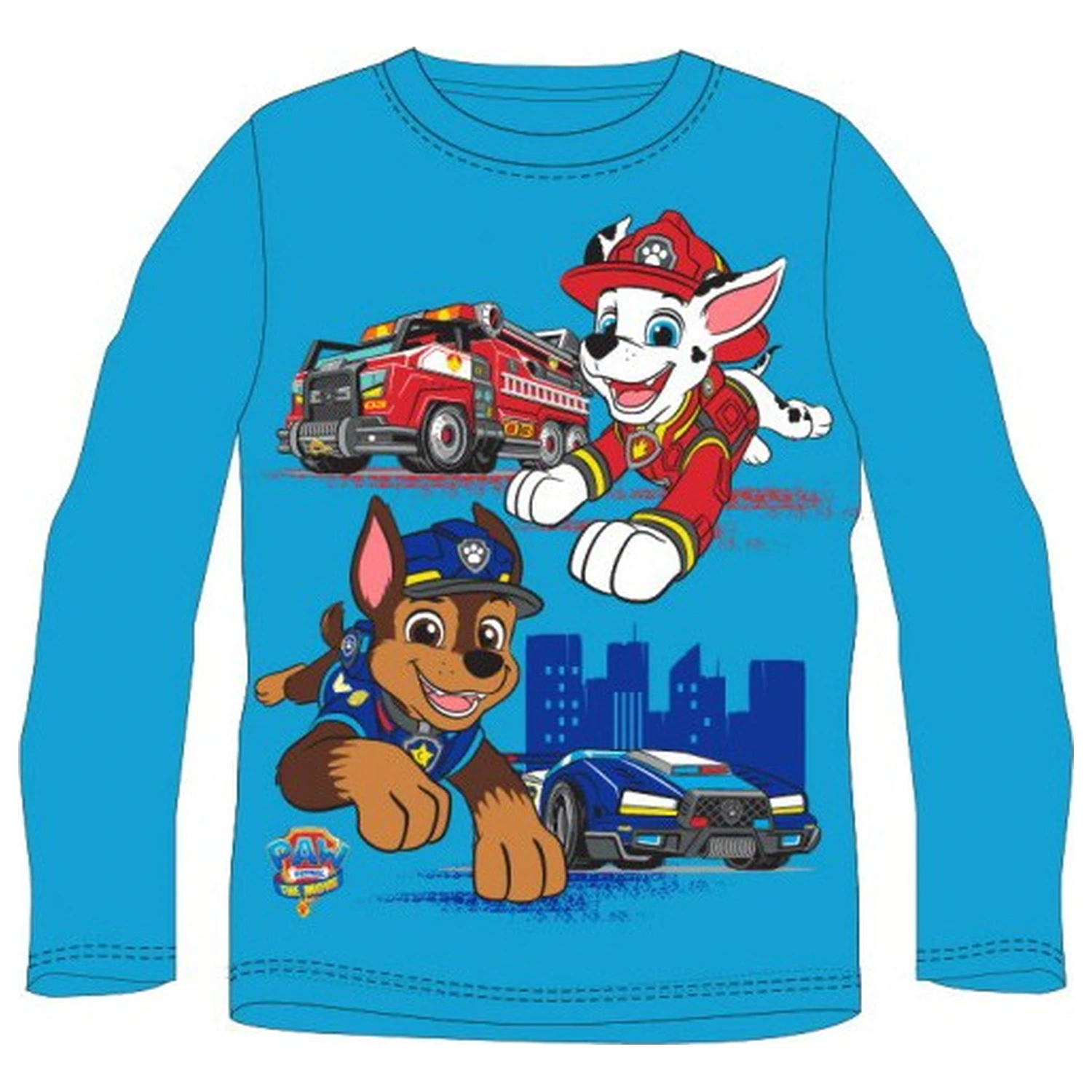 PAW Patrol City Saviors Blue Dziecięca Koszulka z Długim Rękawem, Top zdjęcie produktu