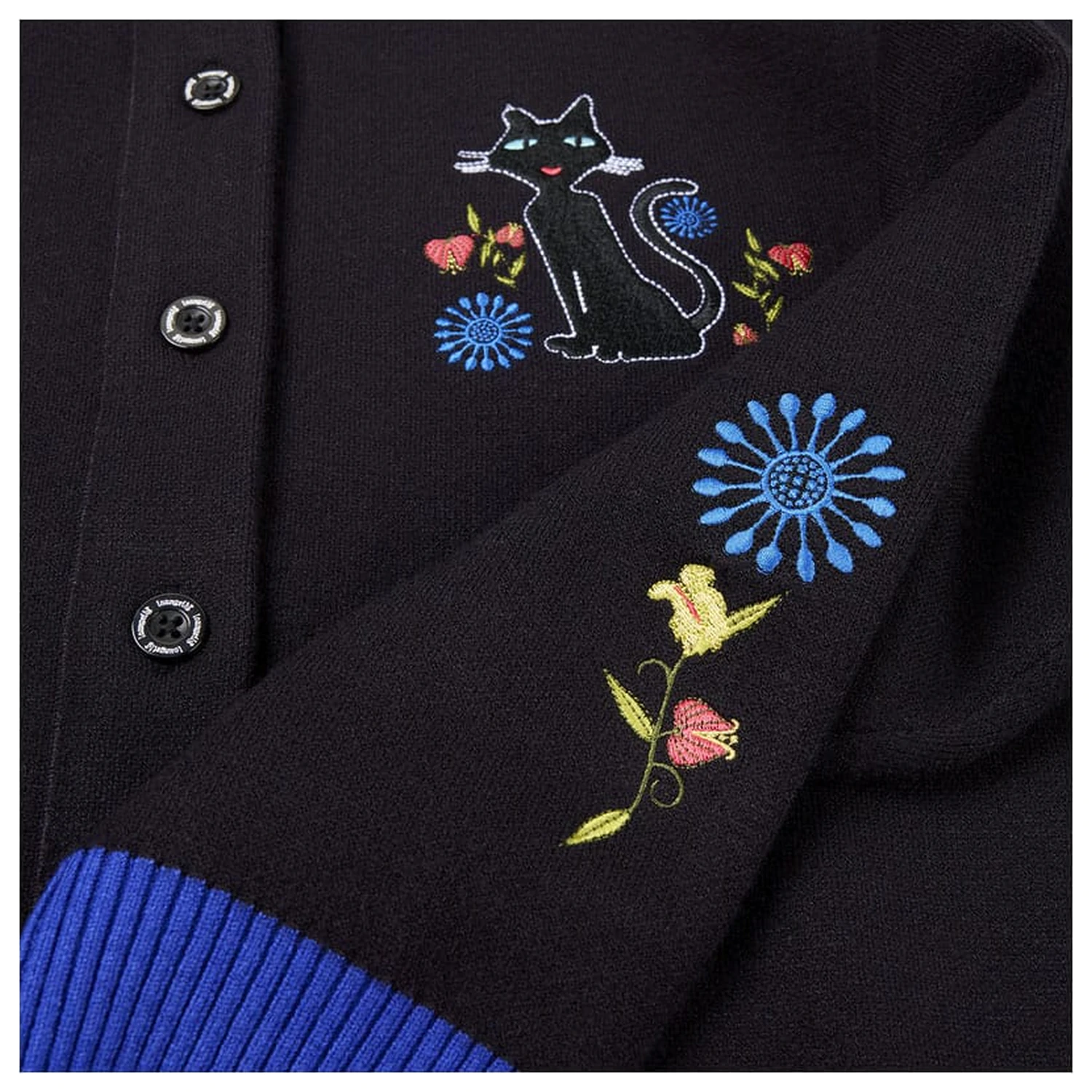 Pixar Coraline by Loungefly Kardigan Unisex Kołnierzyk Cat Dragonfly zdjęcie produktu