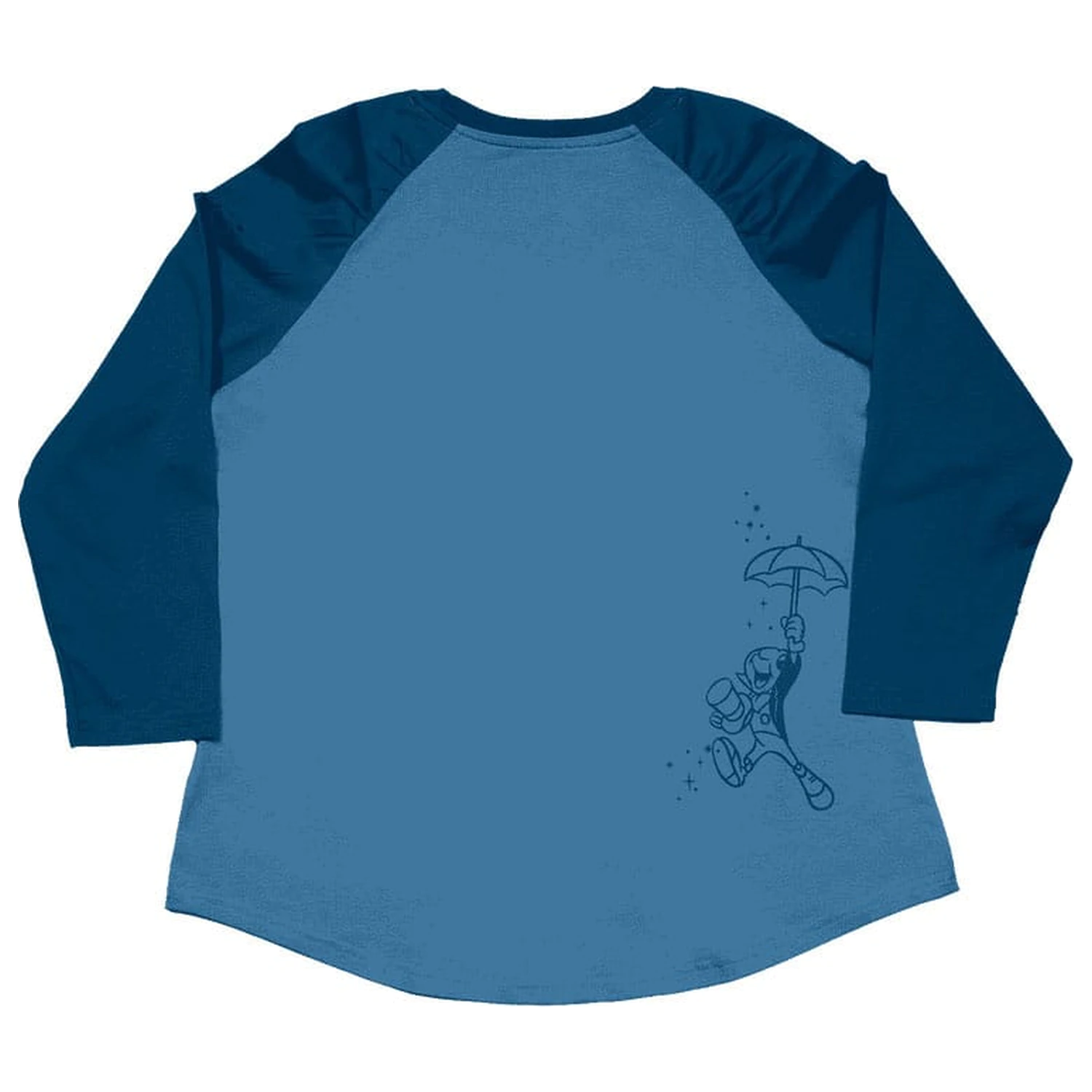 Pinocchio by Loungefly Tee Koszulka Unisex Blue Fairy Shirred Raglan zdjęcie produktu