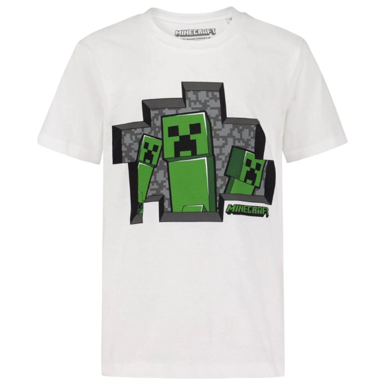 Minecraft Tunnel Trouble dziecięca krótka piżama zdjęcie produktu