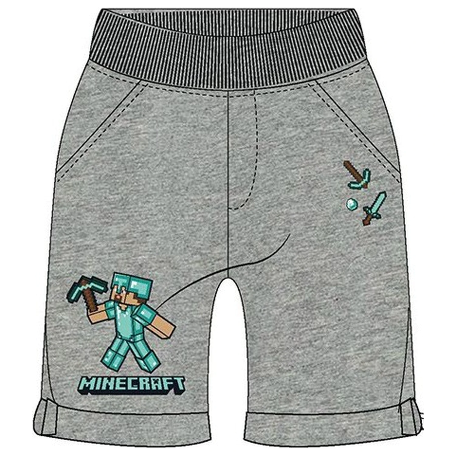 Minecraft Battlewear szorty dziecięce zdjęcie produktu