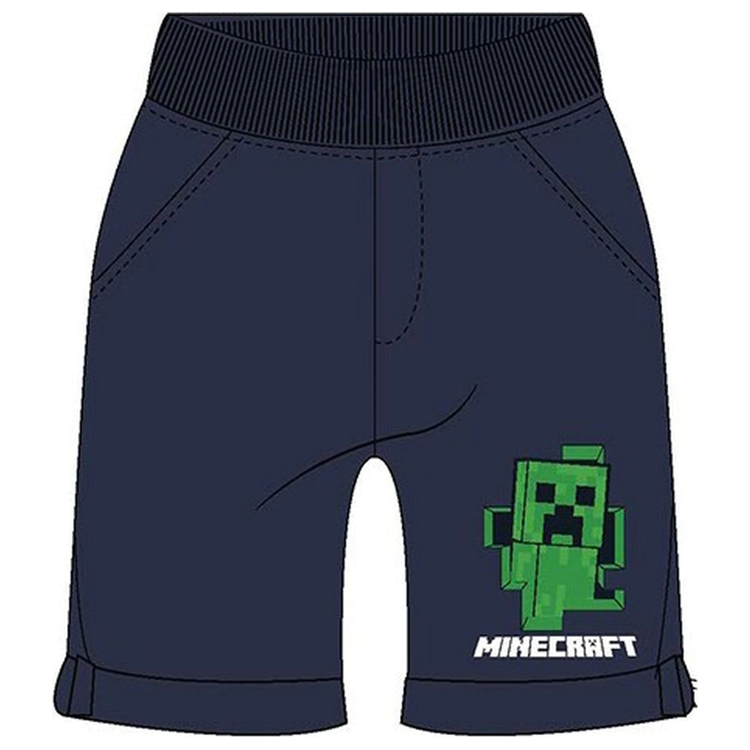Minecraft Creeper Clash dziecięce spodenki zdjęcie produktu