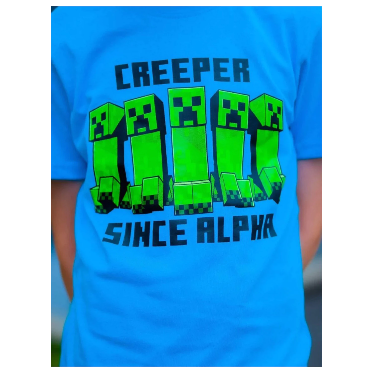 Minecraft Alpha dziecięca krótka piżama zdjęcie produktu