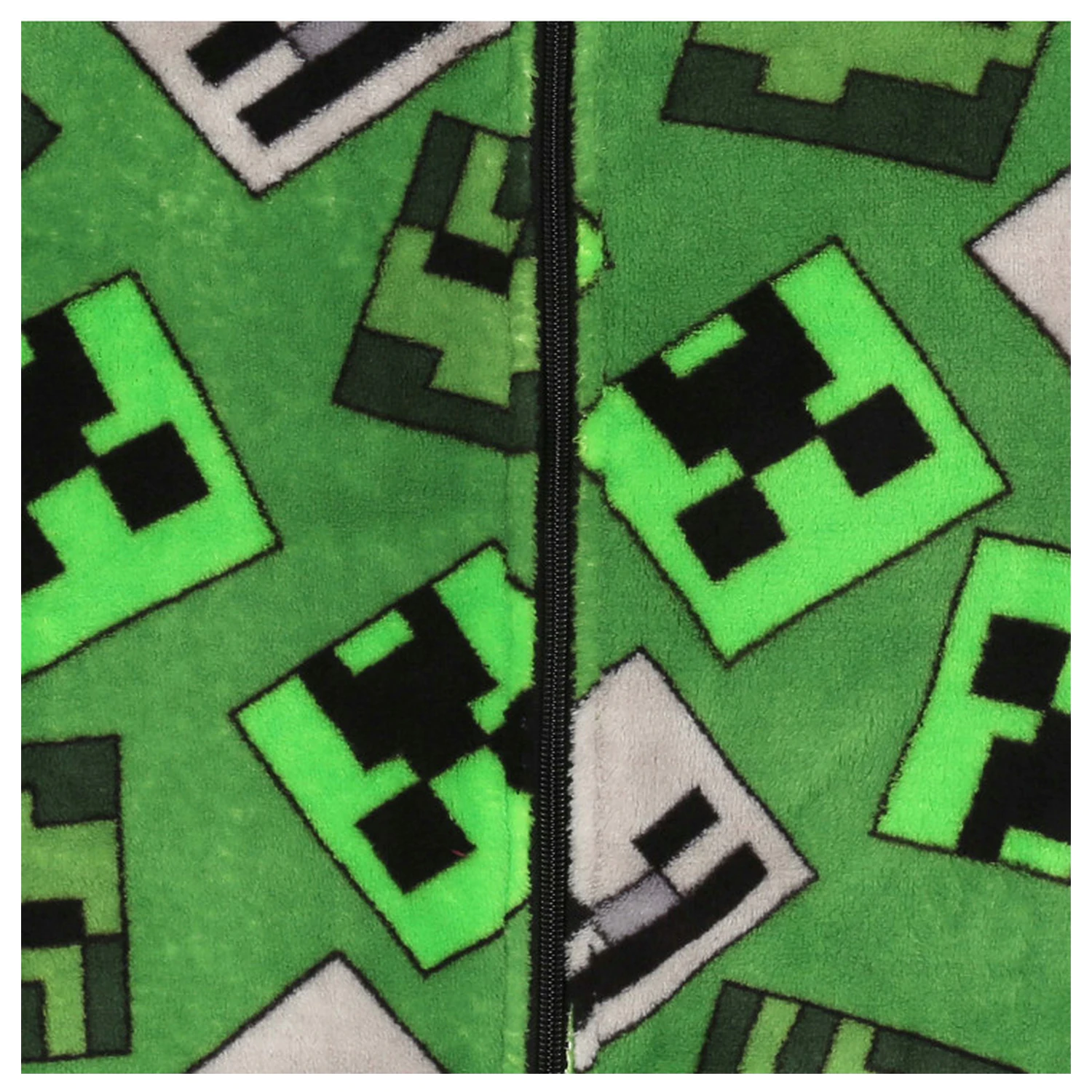 Minecraft Emerald Kids' Długie Pajamy, All-in-One zdjęcie produktu