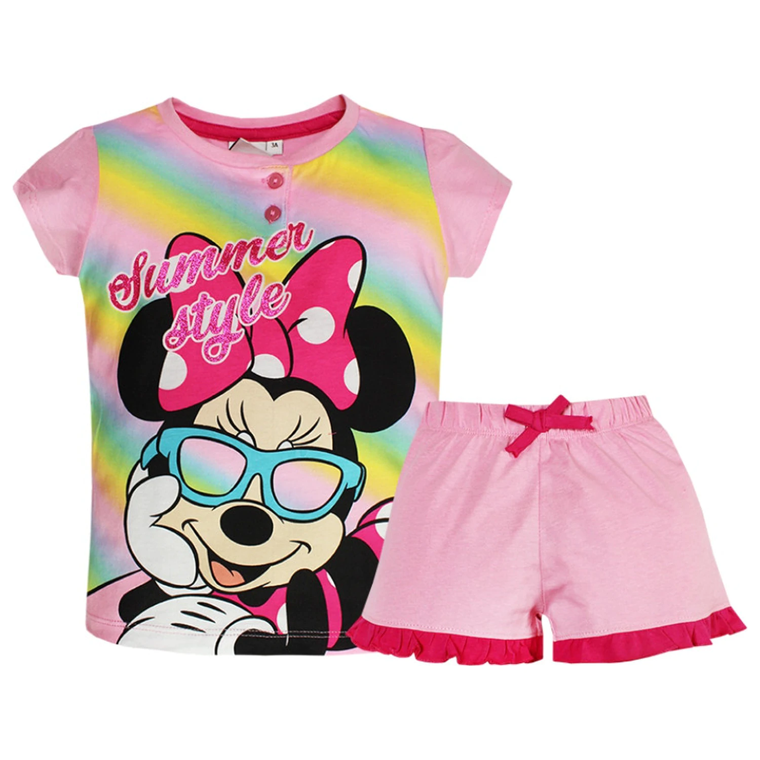 Disney Minnie Style Light kids' krótkie piżamy zdjęcie produktu