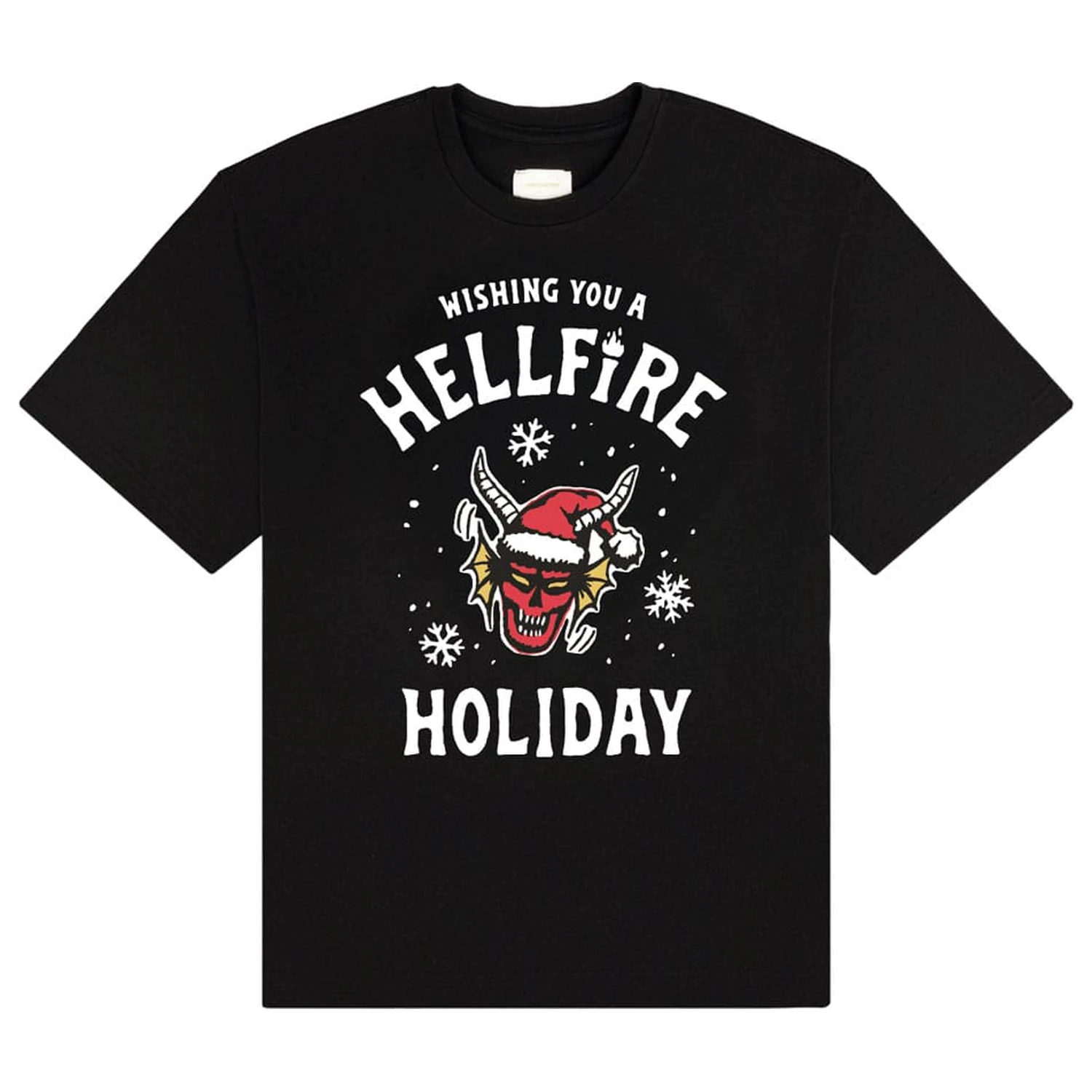 Koszulka Stranger Things Wishing You A Hellfire Holiday zdjęcie produktu