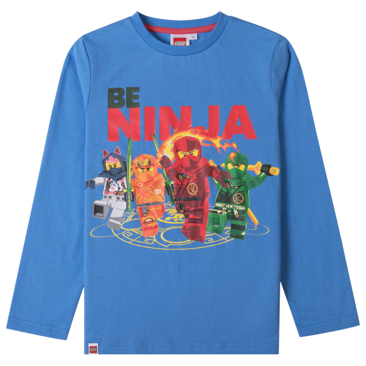 Lego Ninjago Be Ninja Blue Dziecięcy T-shirt z długim rękawem, Bluzka zdjęcie produktu