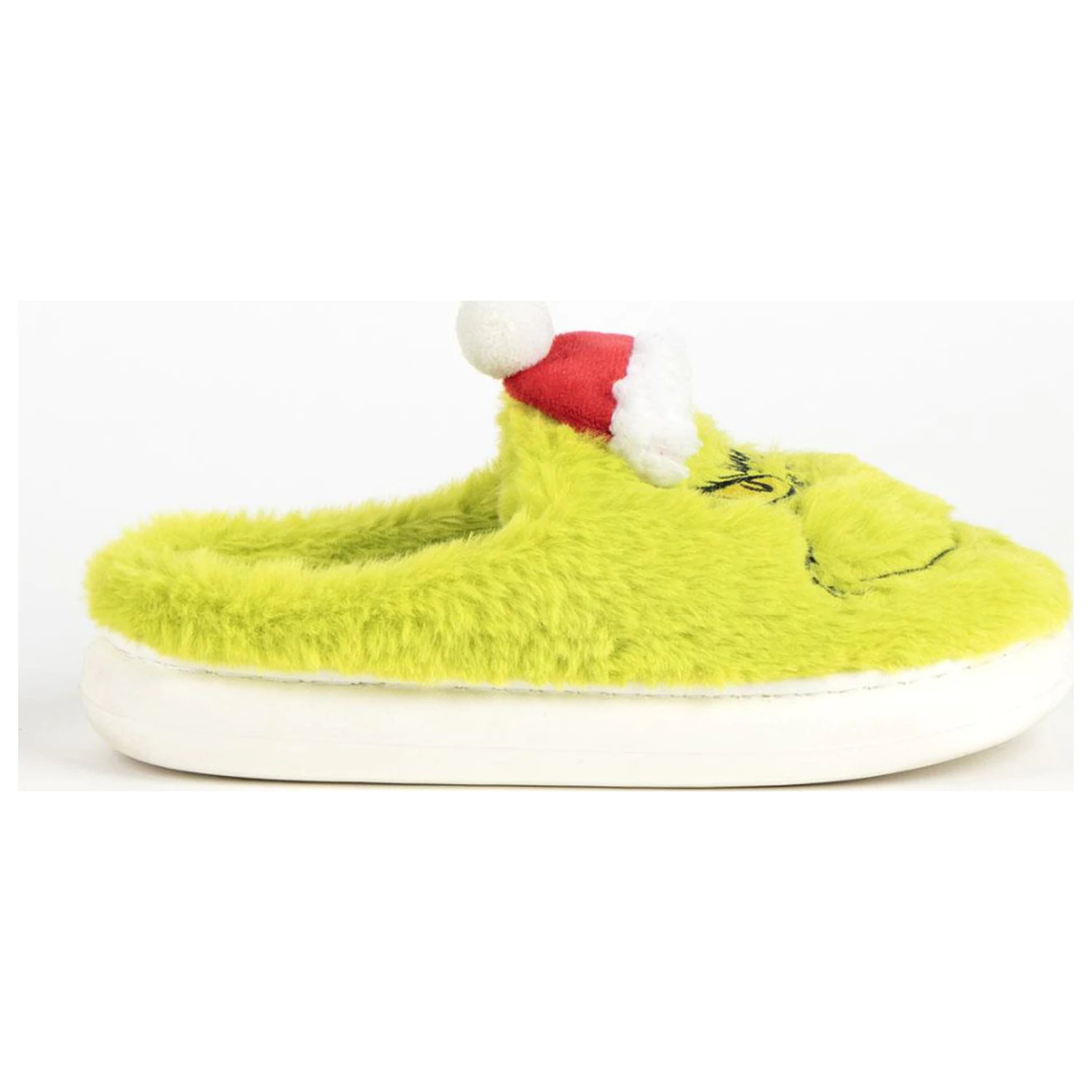 The Grinch Santa Hat Dorosłe Kapcie Zimowe zdjęcie produktu
