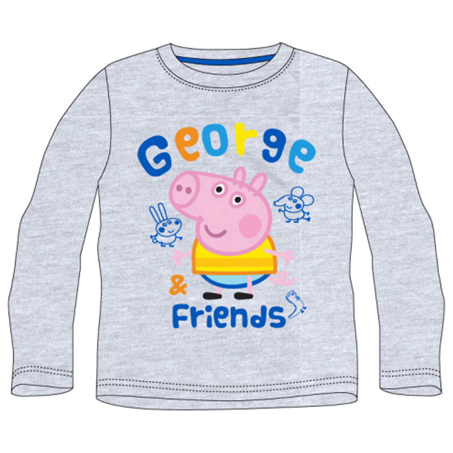 Peppa Pig George Dziecięca Koszulka z Długim Rękawem T-Shirt Top zdjęcie produktu