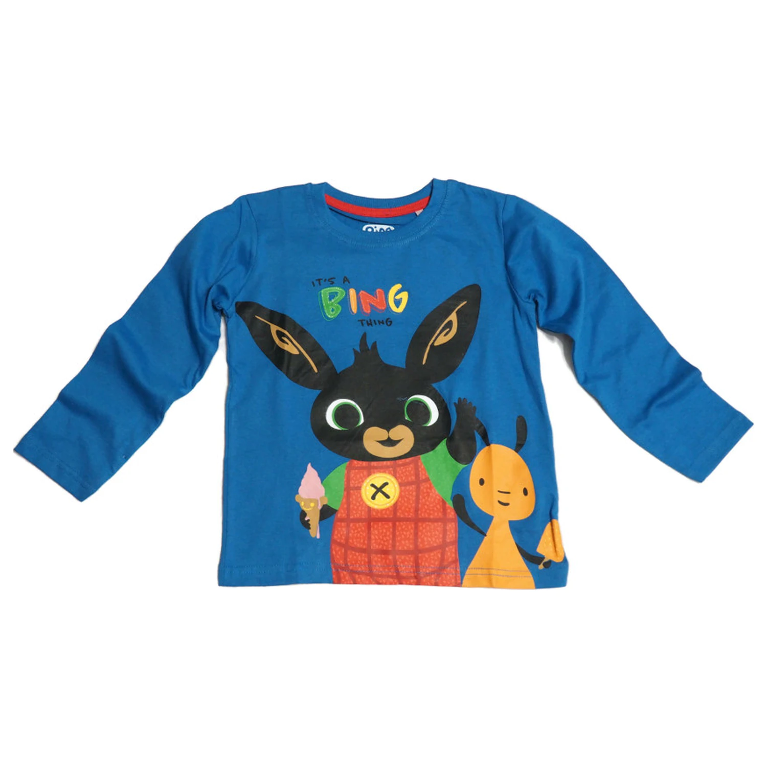 Bing Thing Blue Dziecięcy T-shirt z długim rękawem zdjęcie produktu