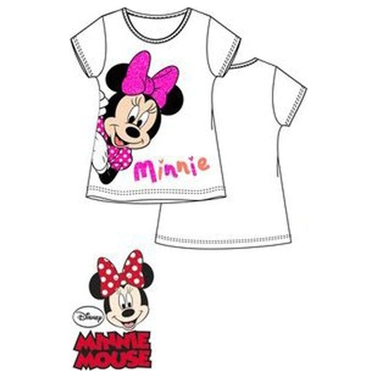 Disney Minnie Surprise Kids' T-Shirt z krótkim rękawem, Bluzka zdjęcie produktu