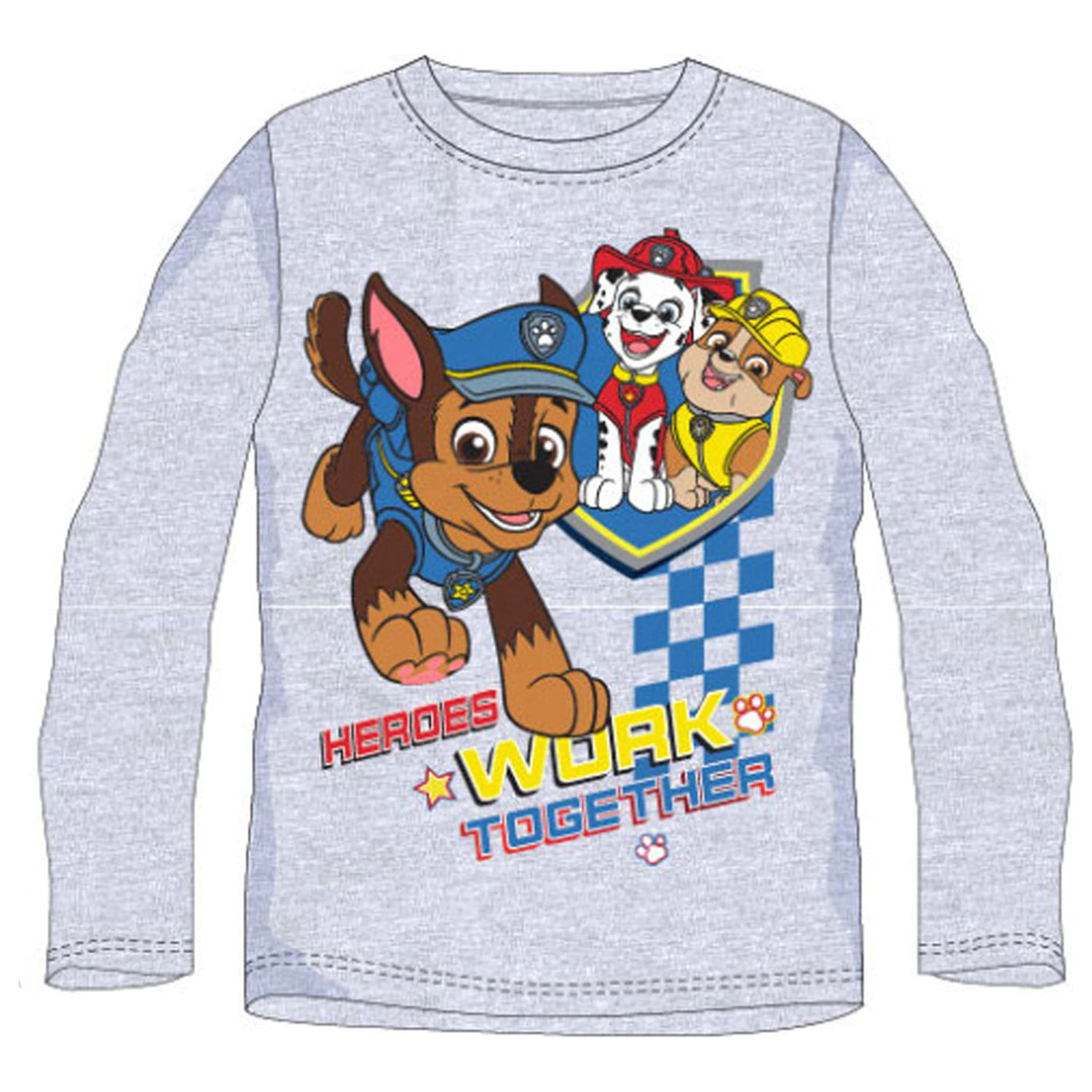 Paw Patrol Work Kids Koszulka z długim rękawem, Top zdjęcie produktu