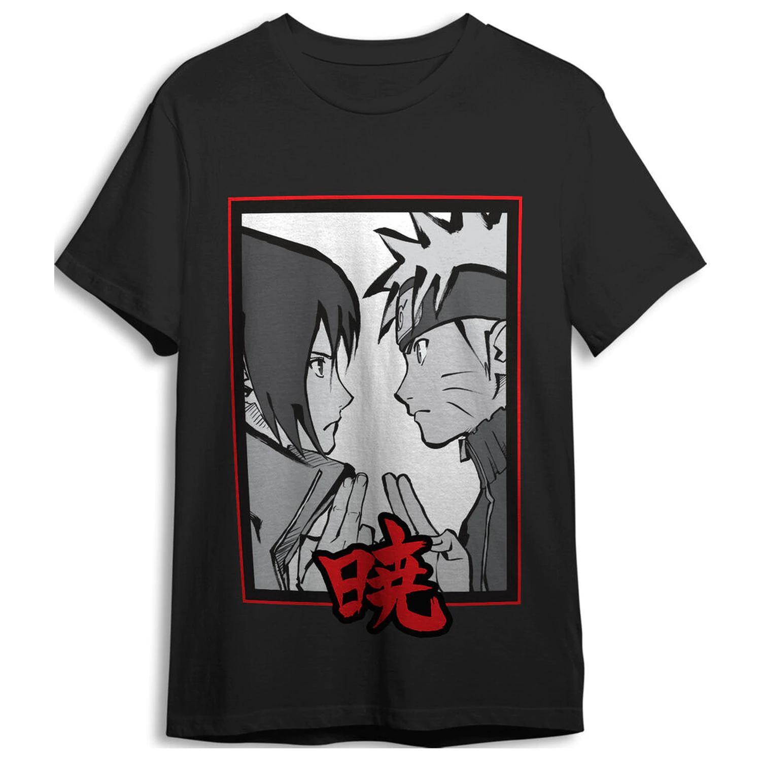 Naruto Shippuden Face to Face dorosły T-shirt zdjęcie produktu
