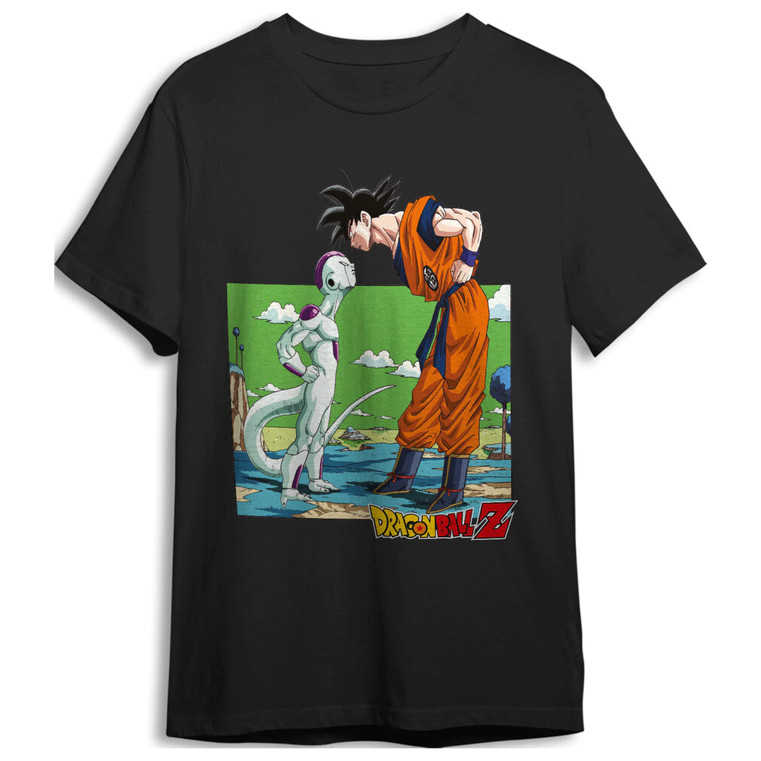 Dragon Ball Z Goku vs Frieza koszulka dla dorosłych zdjęcie produktu
