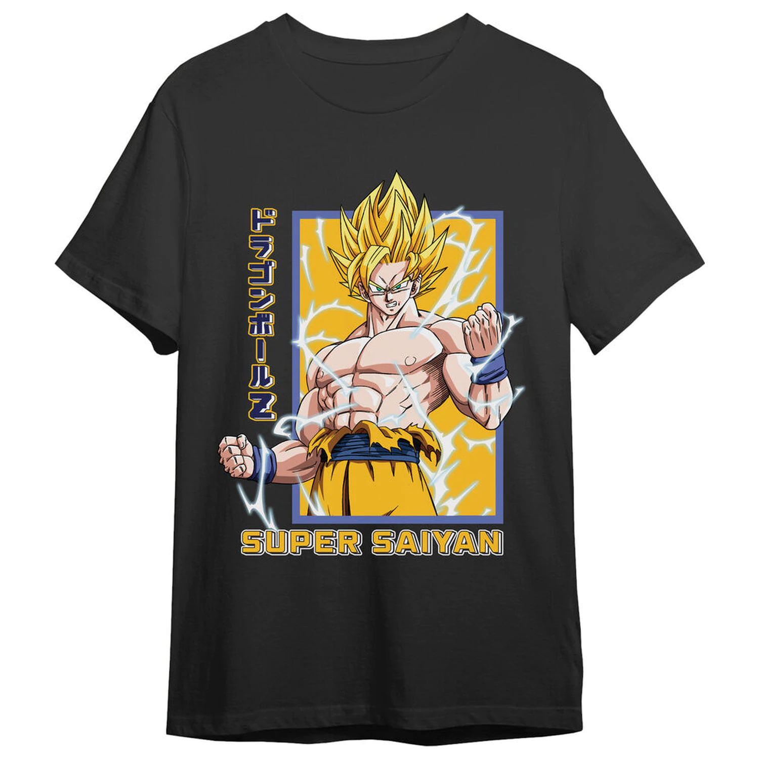 Dragon Ball Z Goku Super Saiyan koszulka dla dorosłych zdjęcie produktu