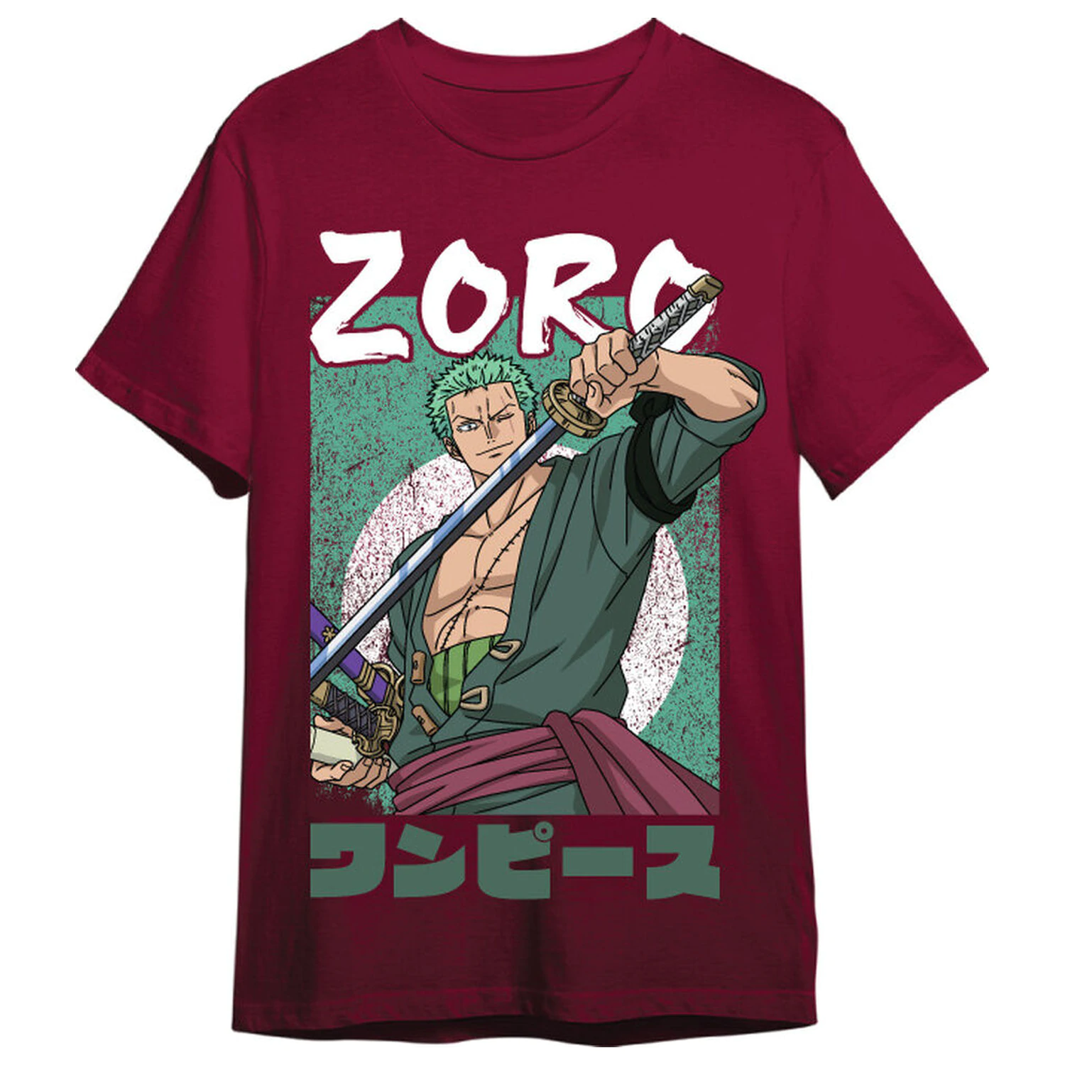 One Piece Roronoa Zoro koszulka dla dorosłych zdjęcie produktu