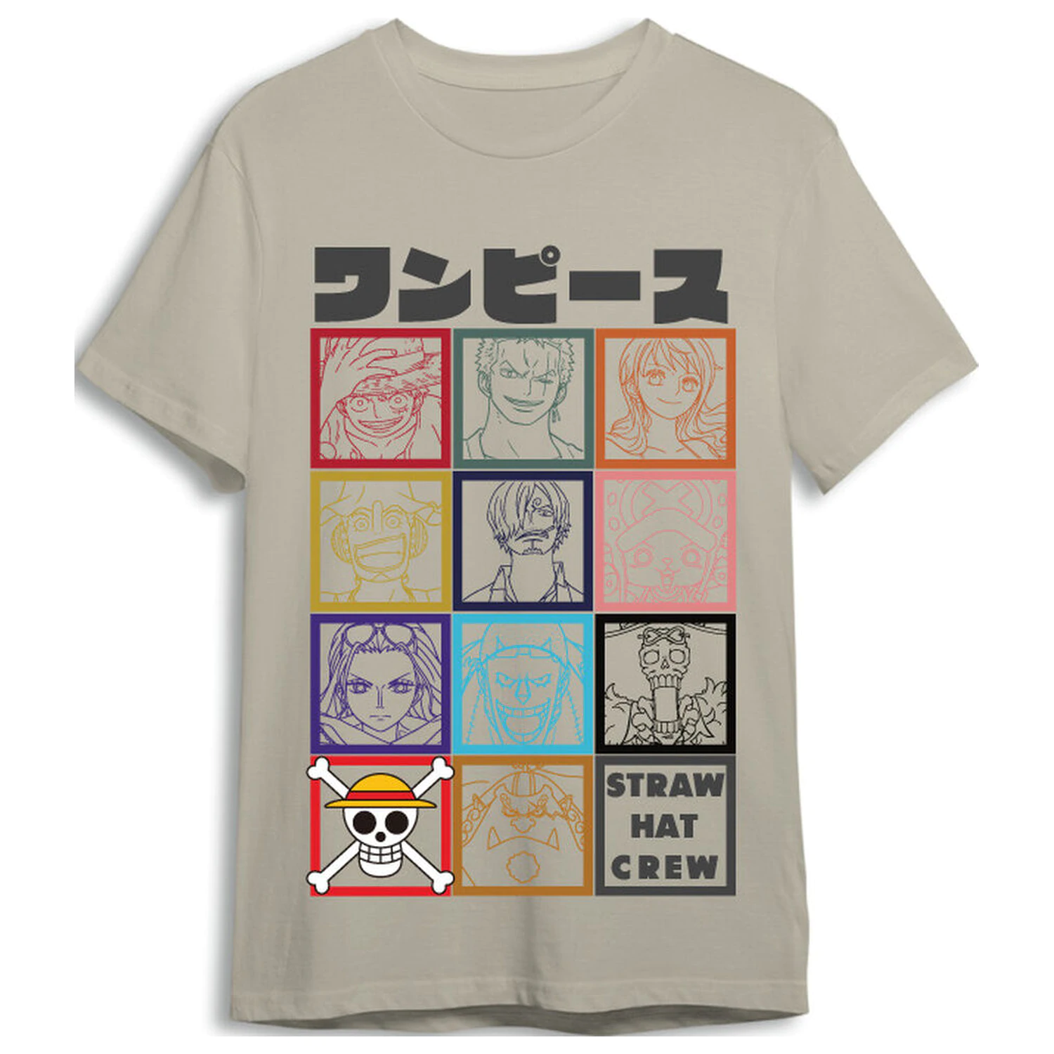 One Piece Straw Hat Crew dorosła koszulka zdjęcie produktu