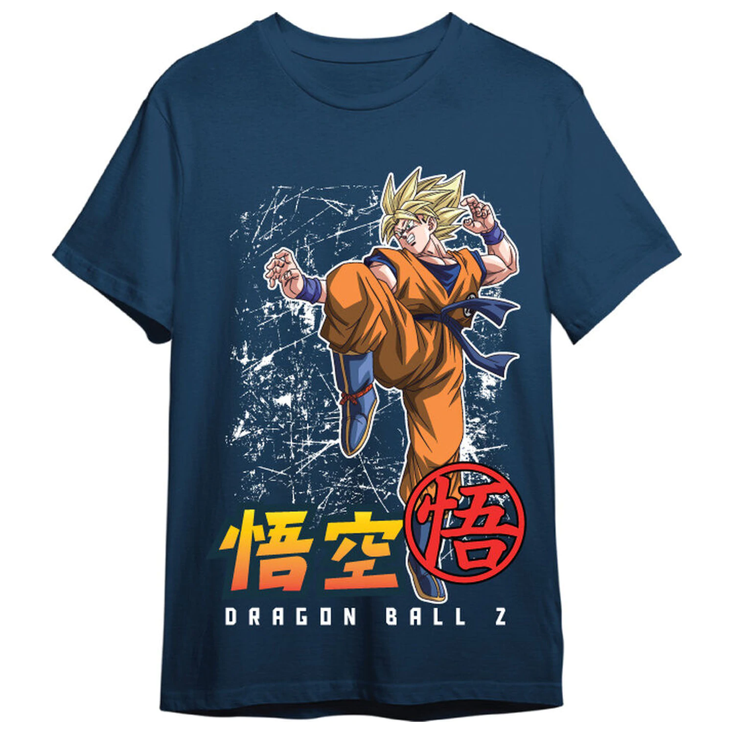 Dragon Ball Z Goku Super Saiyan koszulka dla dorosłych zdjęcie produktu