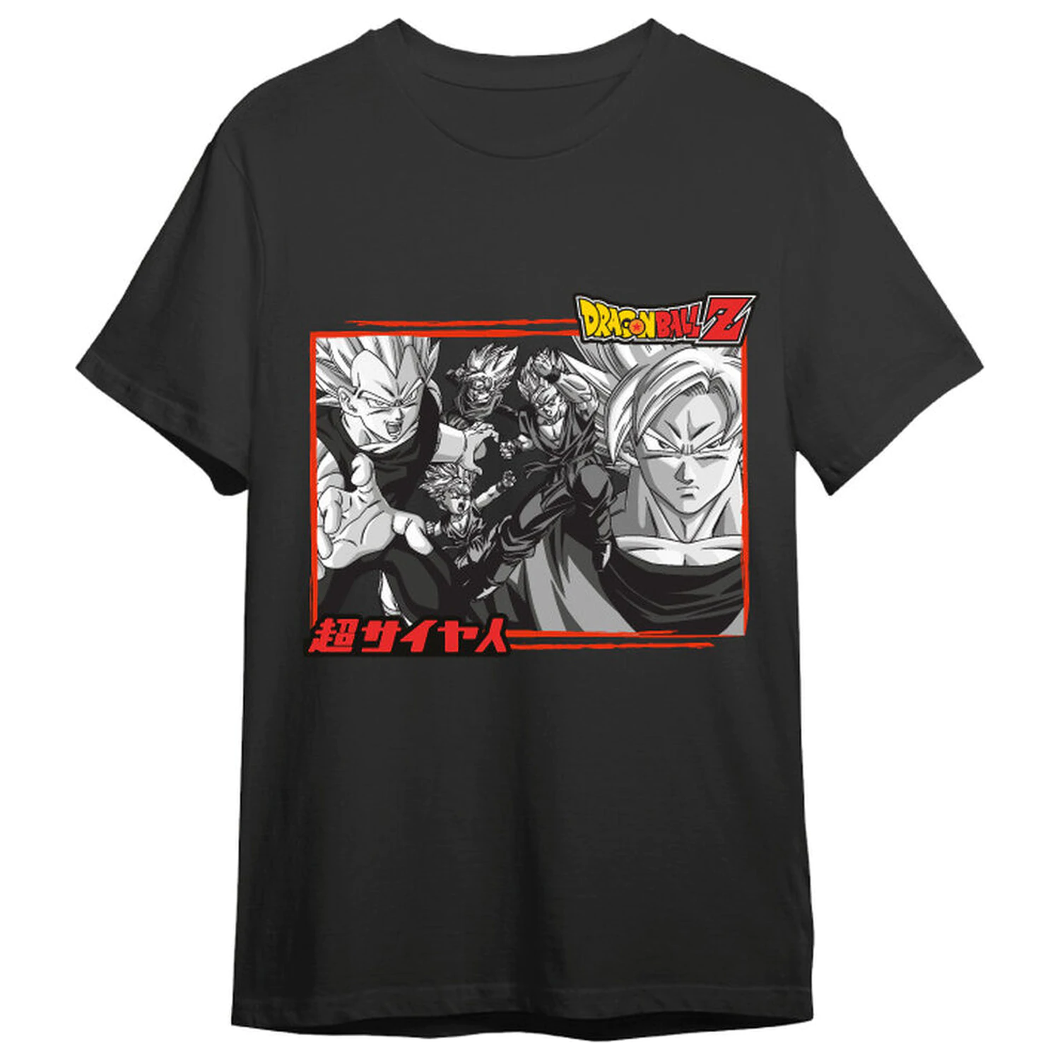 Dragon Ball Z Saiyans koszulka dla dorosłych zdjęcie produktu