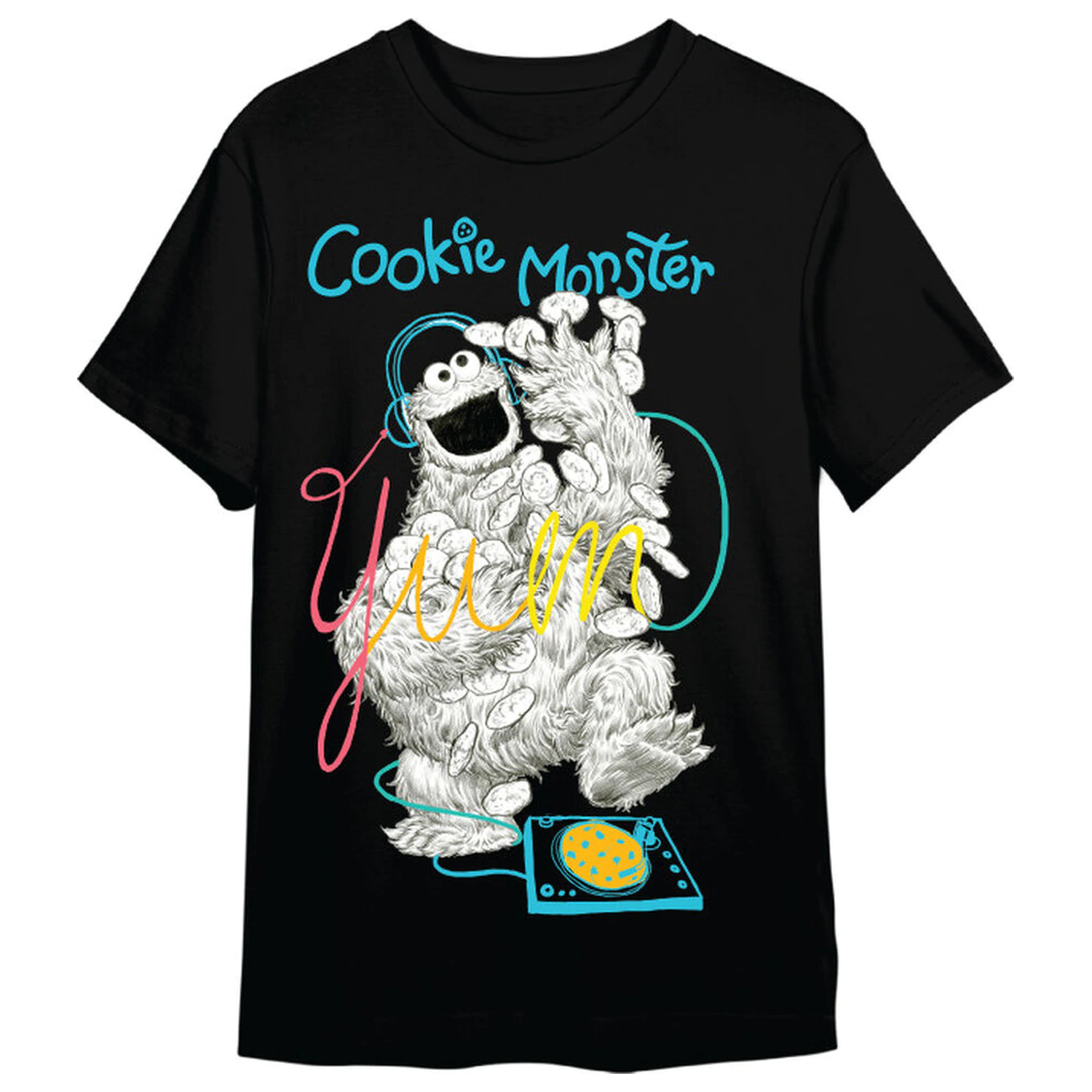 Sesame Street Triki Cookie Monster koszulka dla dorosłych zdjęcie produktu