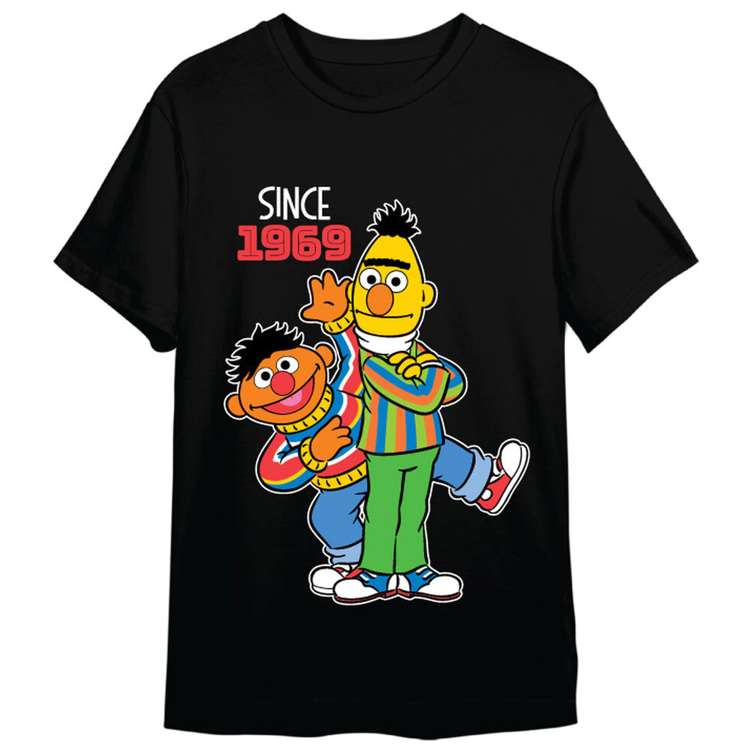 Sesame Street Ernie & Bert 1969 koszulka dla dorosłych zdjęcie produktu