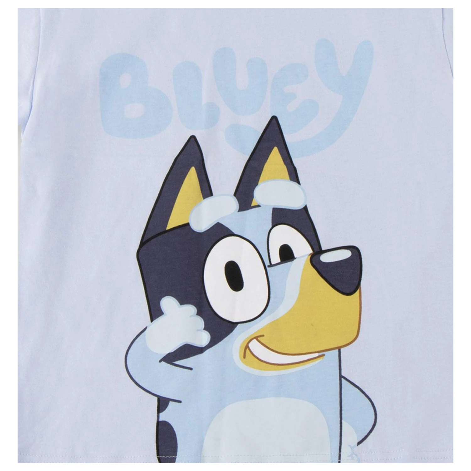 Bluey Smile dziecięca krótka koszulka, top zdjęcie produktu